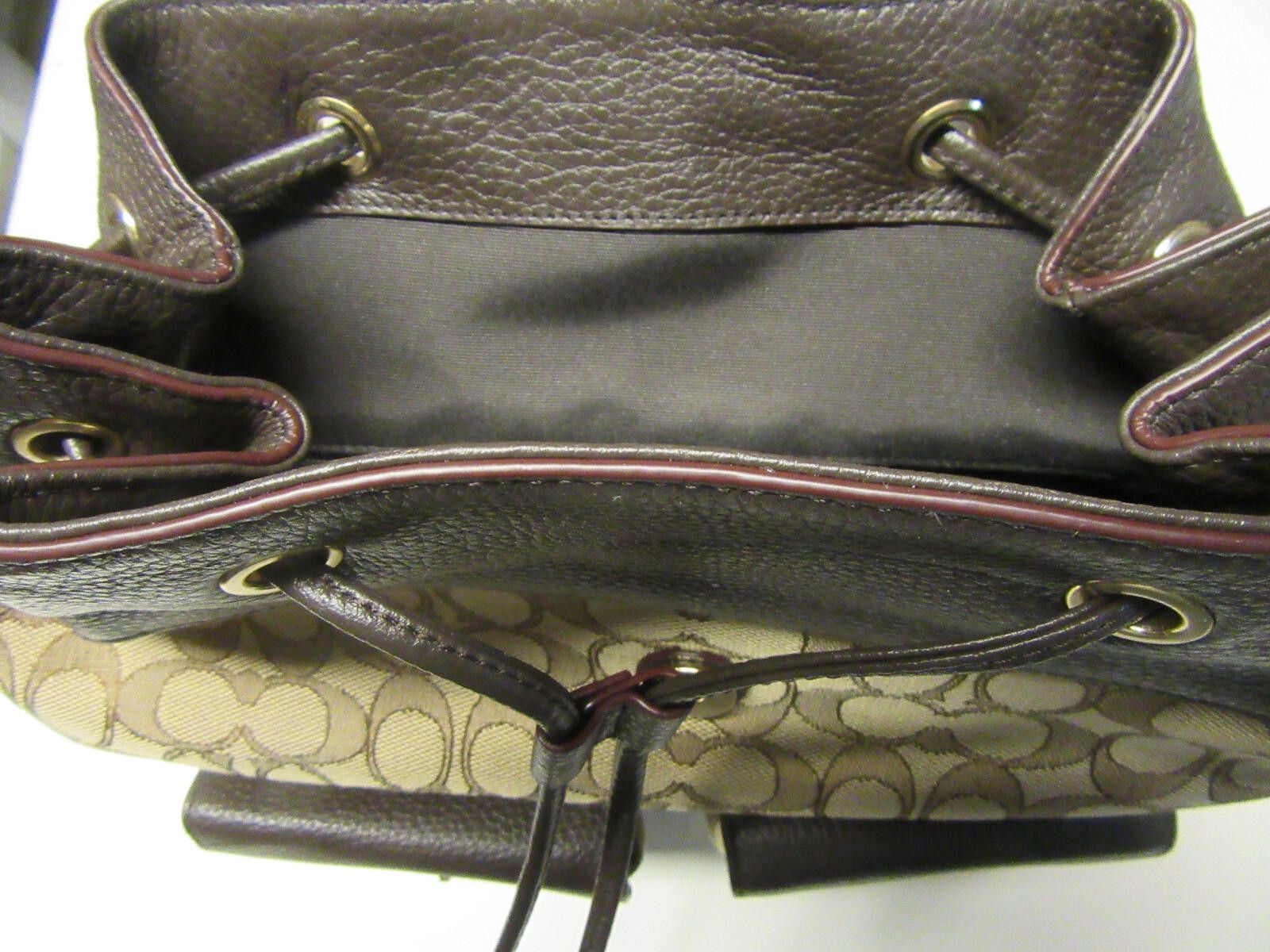 Coach Coach Outline Signature Billie Backpack F30275 NEW NWT Size ONE SIZE - 9 Thumbnail