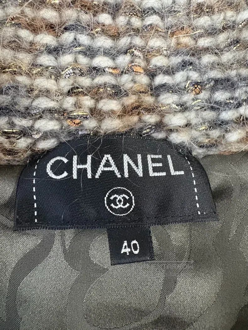 Chanel Chanel 18K Forest Series Brown Knitted Stitching Fur Coat Size S / US 4 / IT 40 - 6 Thumbnail