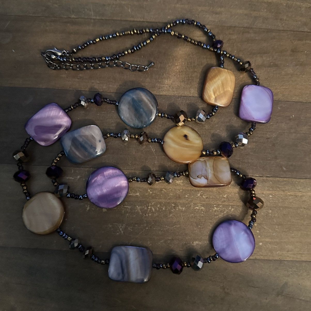 Other Polished dyed shell bead necklace Size ONE SIZE - 2 Thumbnail