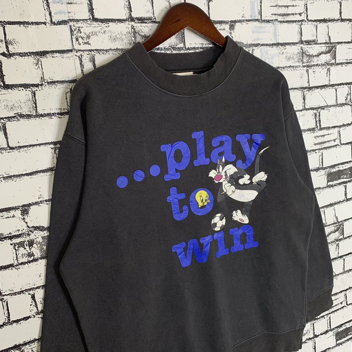 Anime × Cartoon Network × Vintage Vintage 90s The Looney Tunes American Animated Sweatshirt Size S / US 4 / IT 40 - 5 Thumbnail