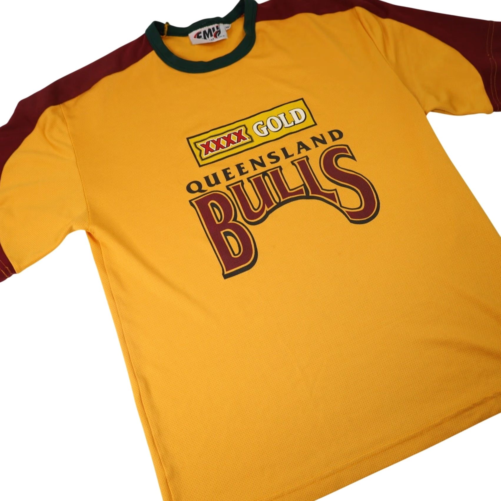 Vintage VINTAGE Queensland Bulls Cricket XXX Gold Nike Shirt Jersey? Size US M / EU 48-50 / 2 - 3 Thumbnail