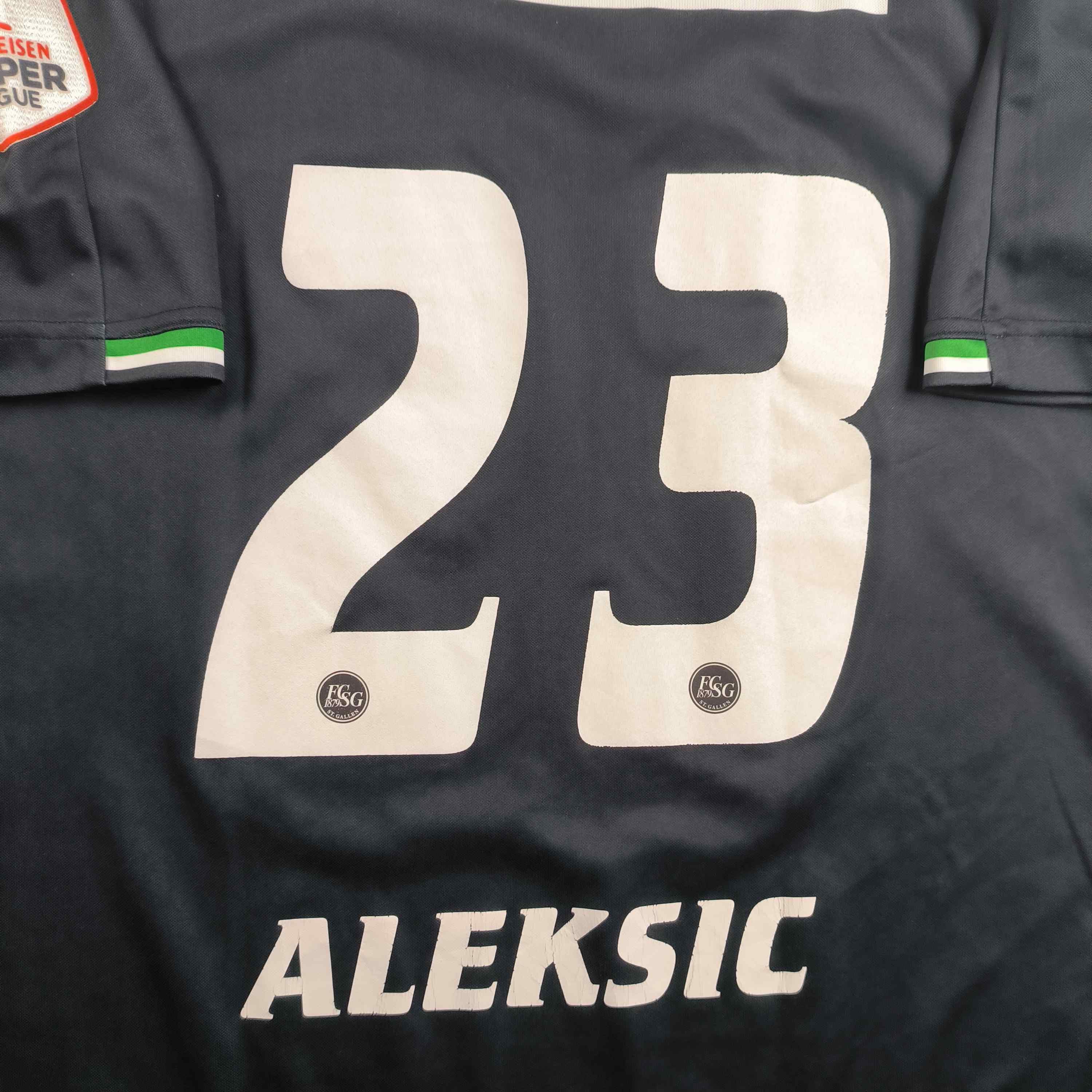 Other St Gallen 15-16 Jako away Danijel Aleksić football jersey L Size US L / EU 52-54 / 3 - 7 Thumbnail