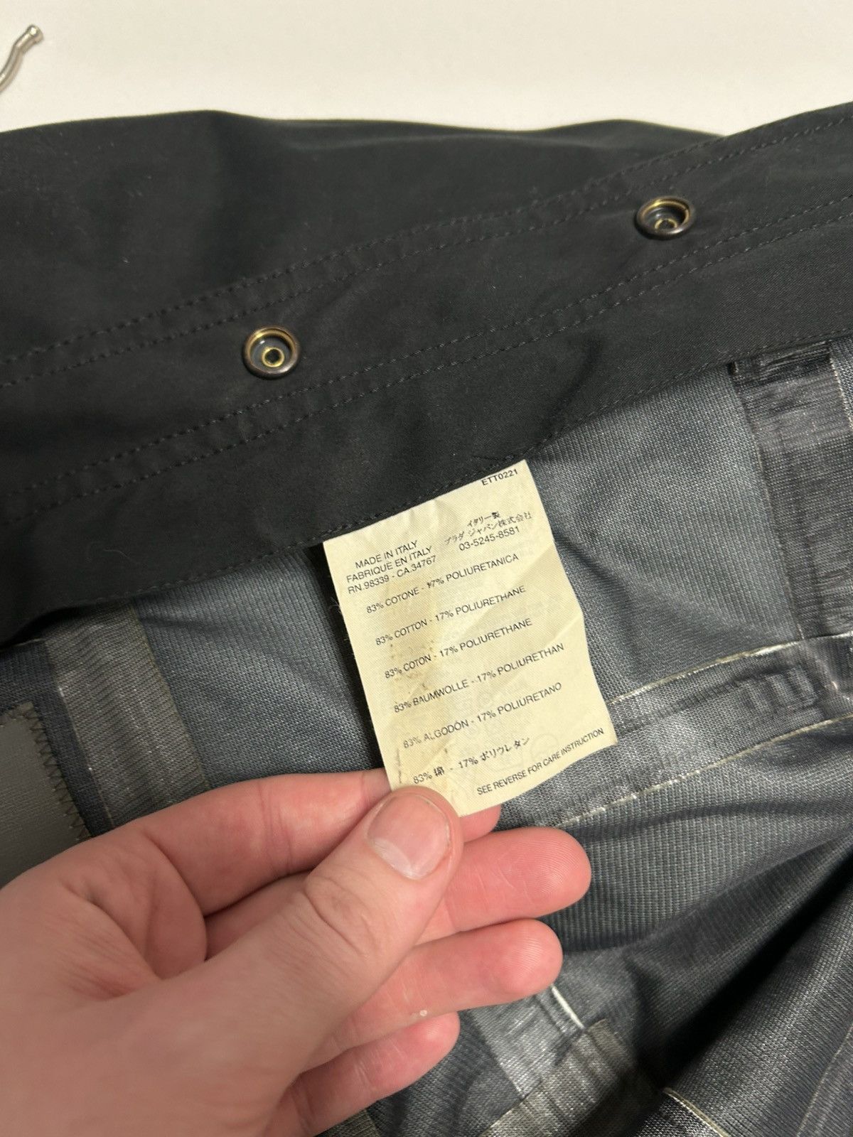 Prada 2004 Belted Trench Coat Size US S / EU 44-46 / 1 - 9 Thumbnail