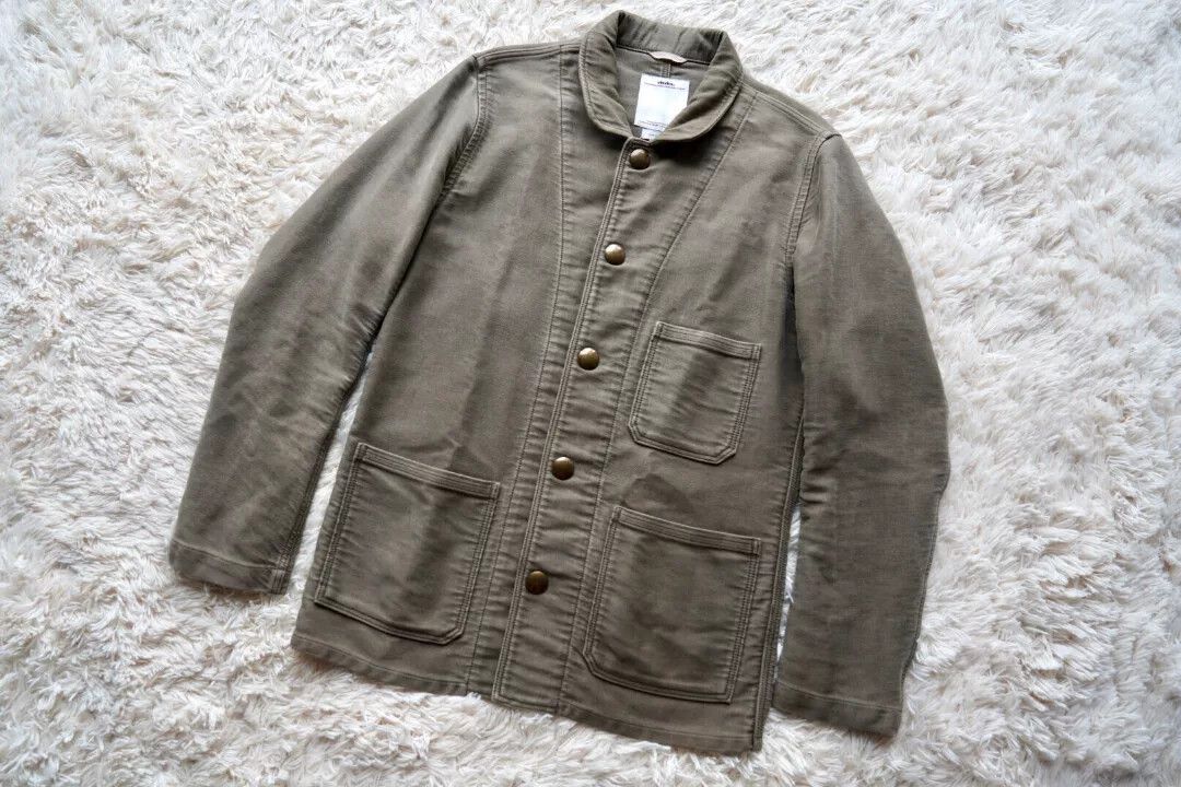 Visvim VISVIM CUNNINGHAM SMOCK（ DAMAGED MOLESKIN ） | Grailed