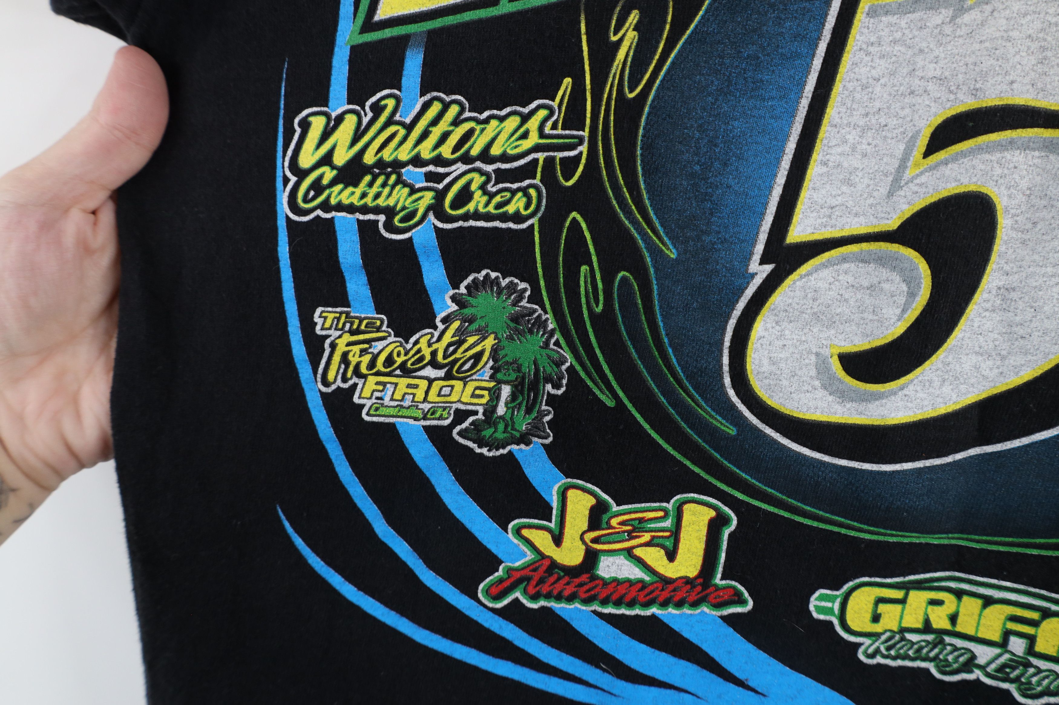 Vintage Vintage Y2K Streetwear Ryan The Shark Car Racing T-Shirt Size US M / EU 48-50 / 2 - 12 Thumbnail