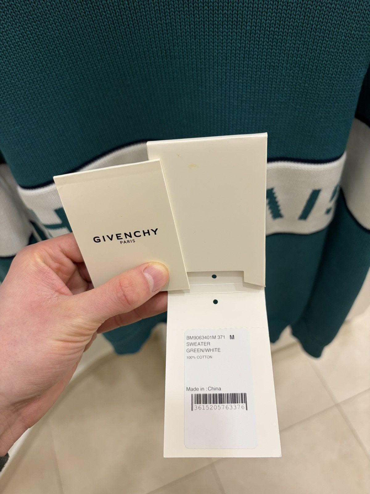 Givenchy Givenchy Men’s Sweatshirt Size US M / EU 48-50 / 2 - 7 Thumbnail