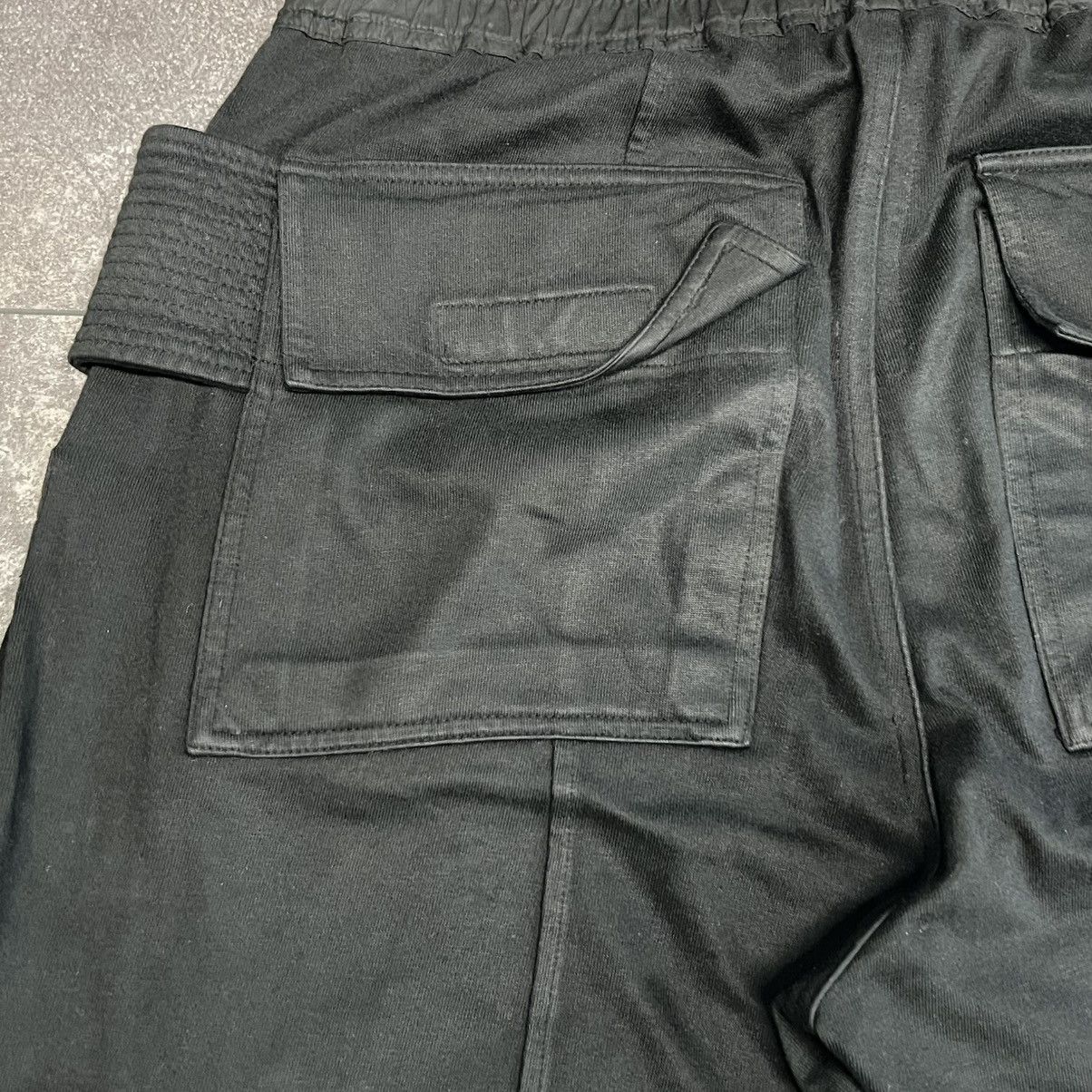 Rick Owens Drkshdw Rick Owens DRKSHDW Creatch Cargo Drawstring Pants Black Size US 36 / EU 52 - 8 Thumbnail