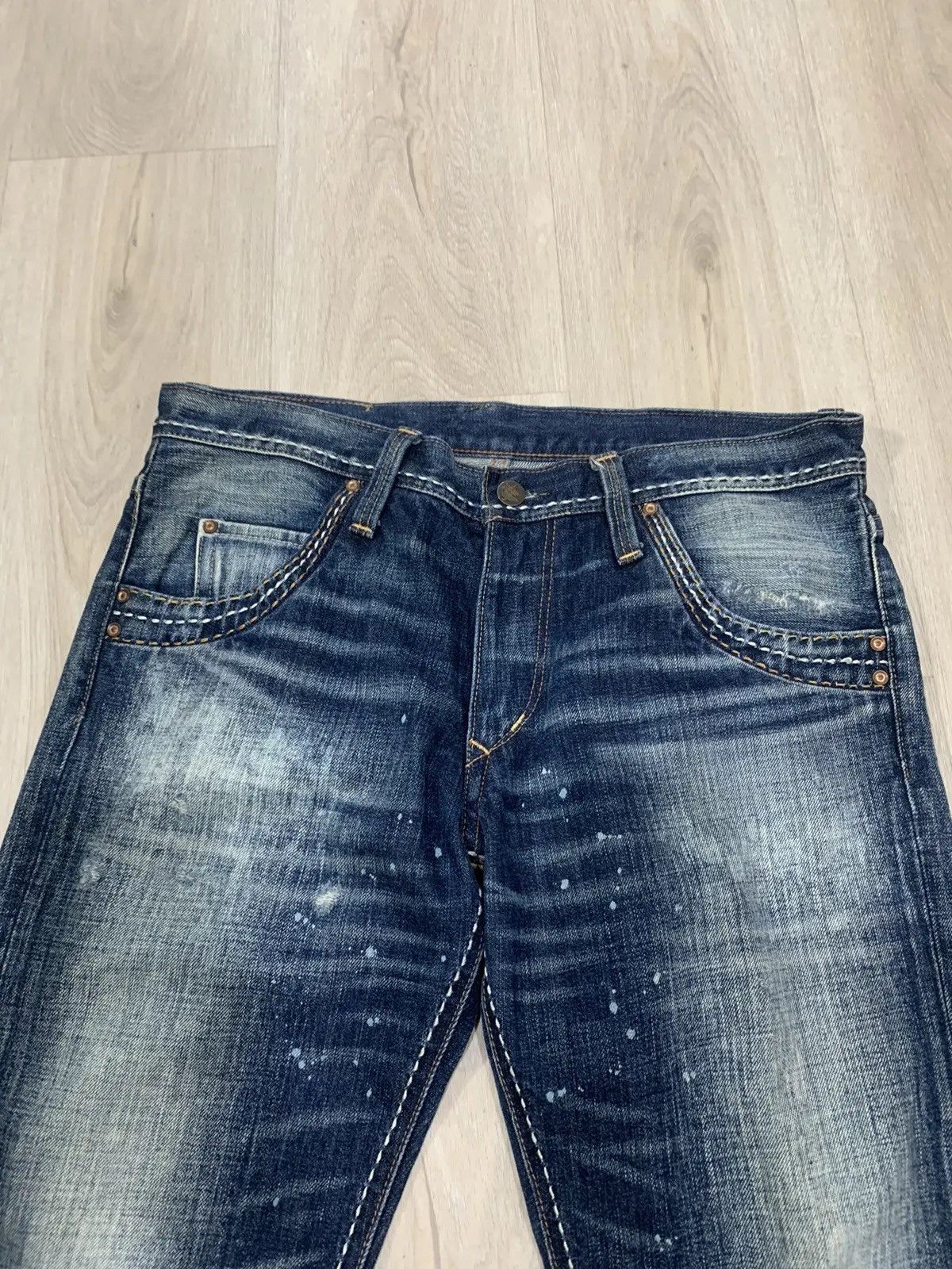 Japanese Brand × Vintage RNA jeans zipper leg style Size US 34 / EU 50 - 3 Thumbnail