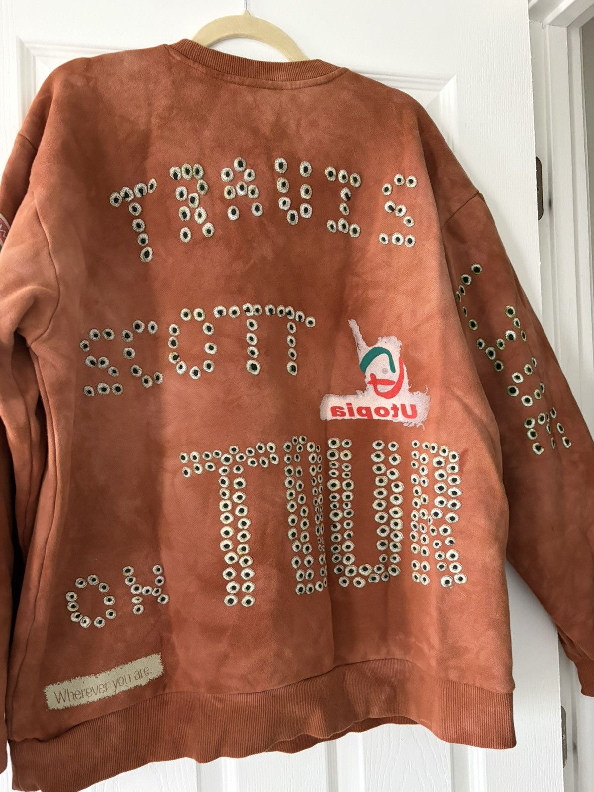 Travis Scott Travis Scott Utopia Tour Crew Neck Size US L / EU 52-54 / 3 - 5 Thumbnail