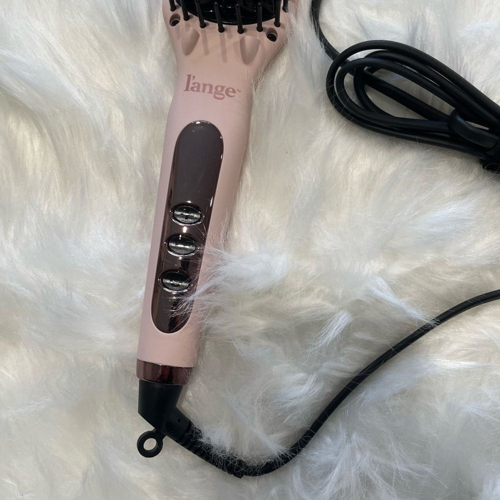 L'AGENCE L'ange Pink Le Vite Ceramic Straightening Brush Size ONE SIZE - 2 Thumbnail