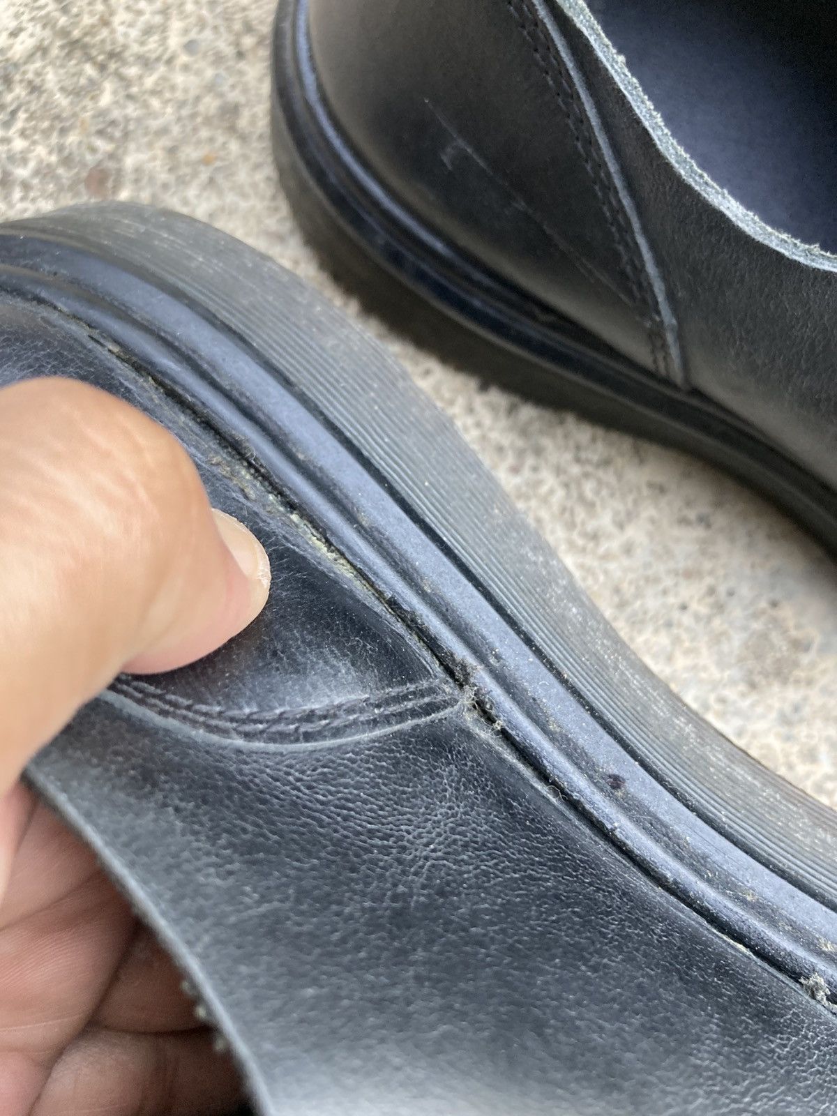 Dr. Martens Worn Dr. Martens Black Dante Shoes Size US 8 / EU 41 - 14 Thumbnail