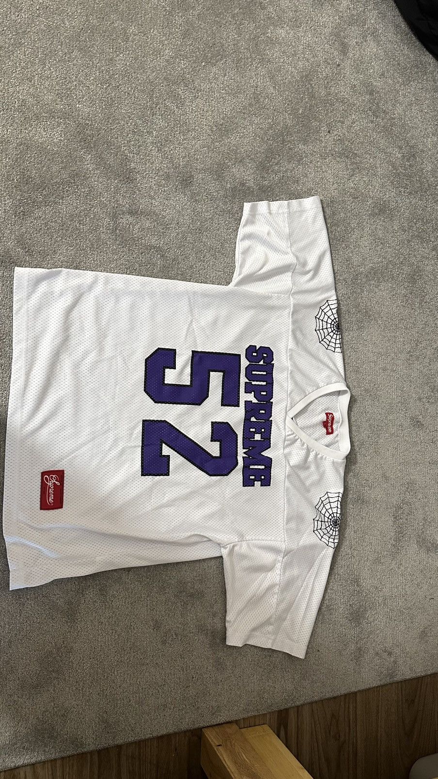 Supreme Supreme Spiderweb Football Jersey Size US M / EU 48-50 / 2 - 1 Thumbnail