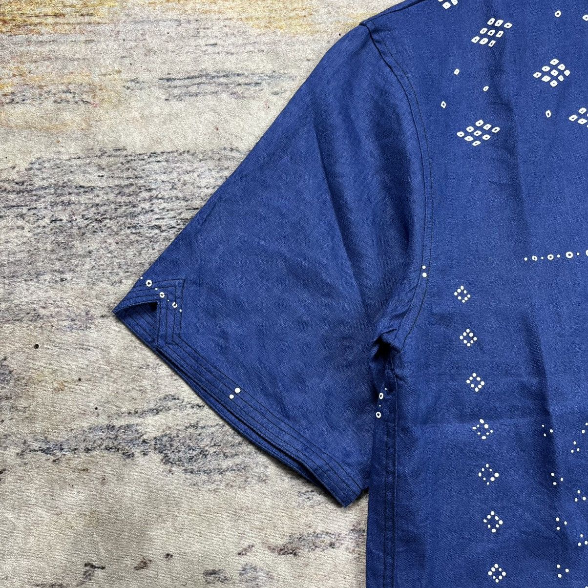 Indigo × Kapital Kapital indigo open collar shirt Size US M / EU 48-50 / 2 - 7 Thumbnail
