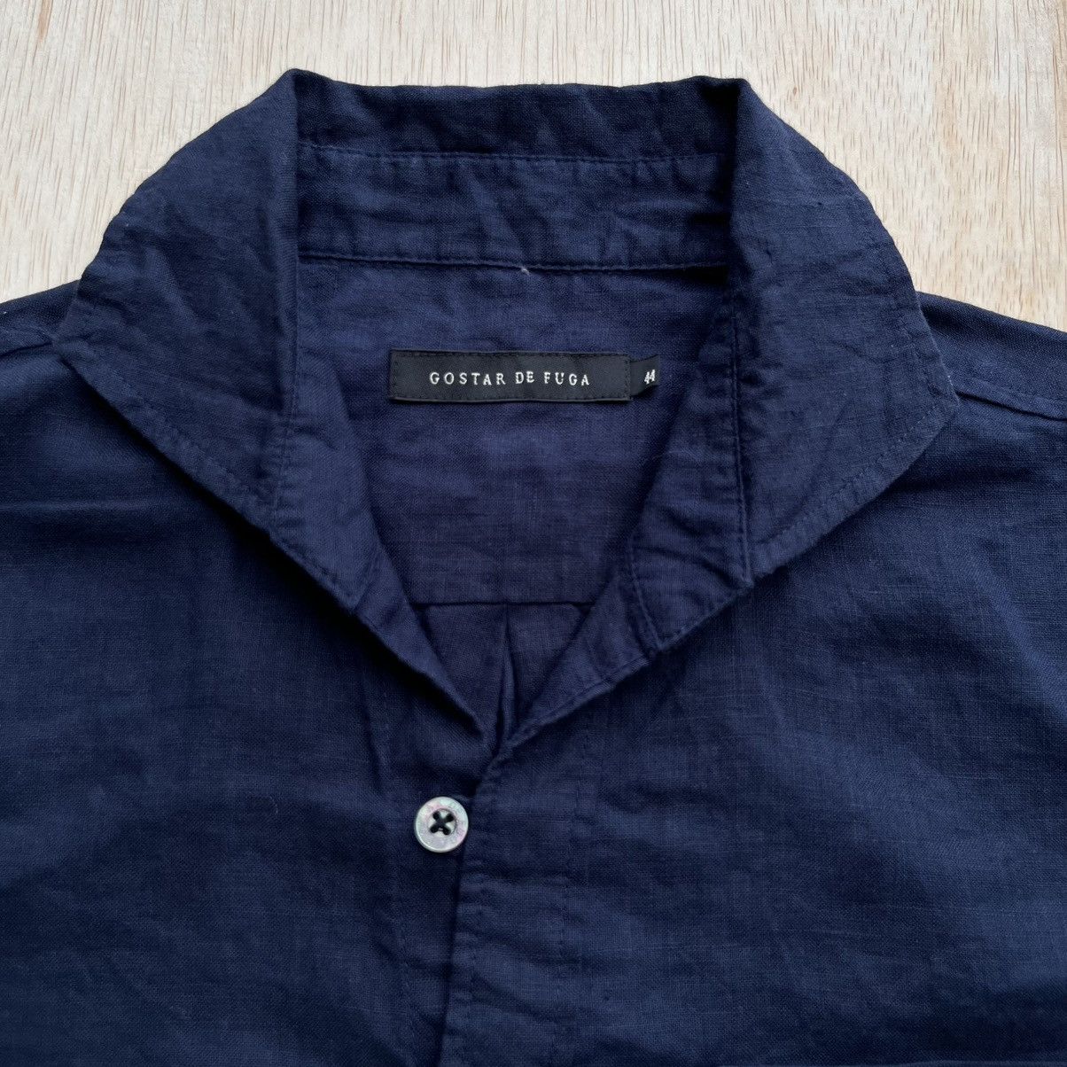 GOSTAR DE FUGA GOSTAR DE FUGA LINEN LONG SLEEVE SHIRT like CDG / HYSTERIC Size M / US 6-8 / IT 42-44 - 2 Thumbnail
