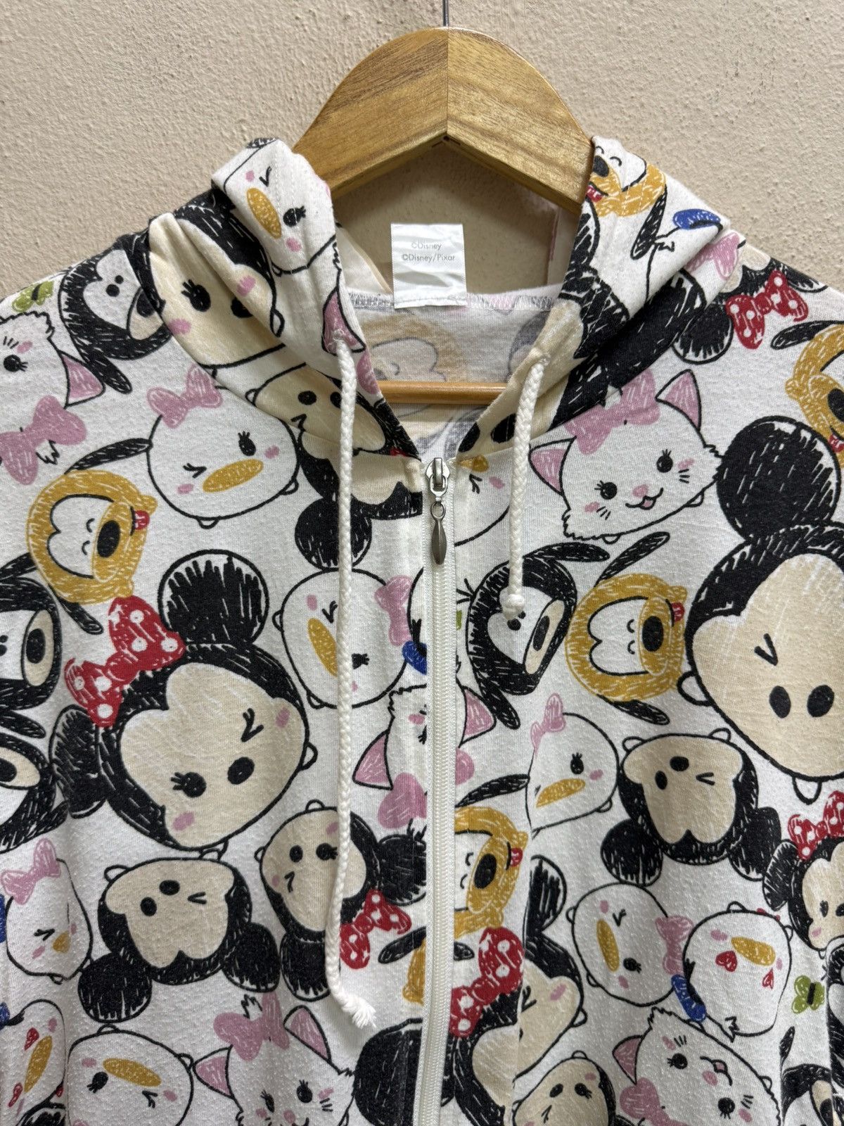 Disney Vintage Y2K Disney Character Teum Tsum Fullprint Sweater Size S / US 4 / IT 40 - 15 Thumbnail