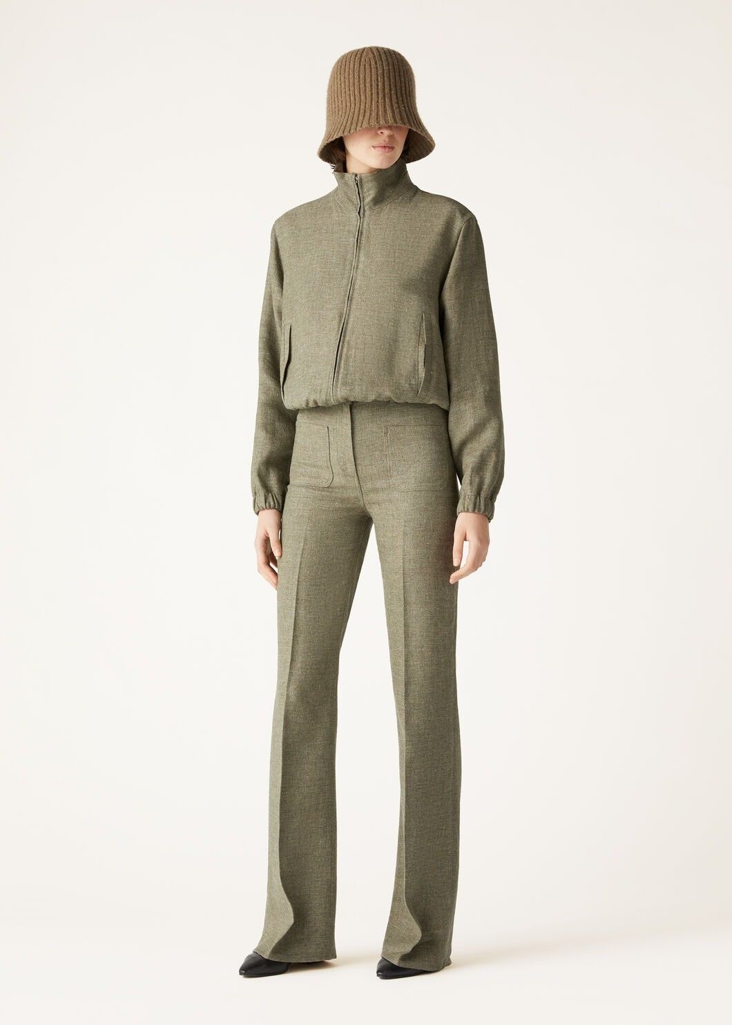 Loro Piana o1srvl11e0825 FAO6463 Danbeth Pant in Light Green Size 30" / US 8 / IT 44 - 2 Thumbnail