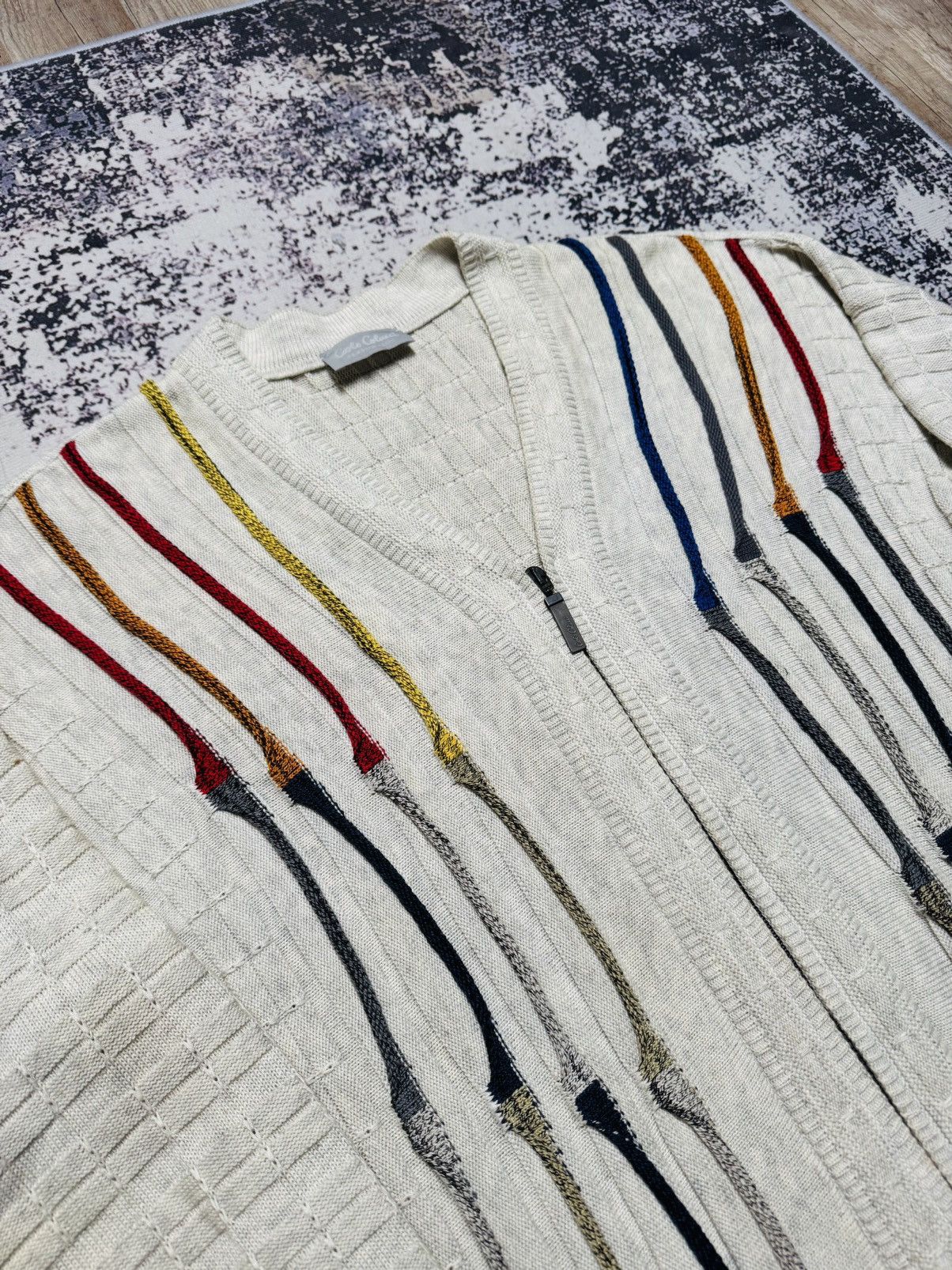 Carlo Colucci 🔥 Rare Vintage CARLO COLUCCI Cardigan Sweater Size US XL / EU 56 / 4 - 3 Thumbnail