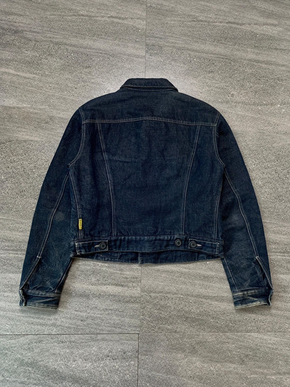 Armani FREE TAX! Denim Padded Trucker Jacket Size US S / EU 44-46 / 1 - 7 Thumbnail