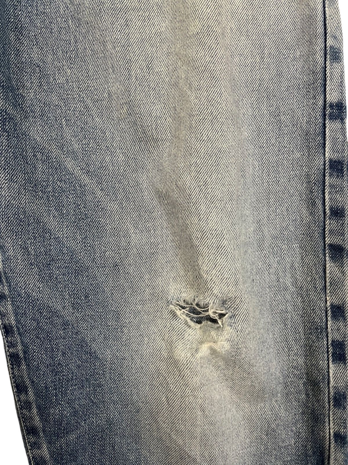 Japanese Brand × mina perhonen Vintage mina phernon Selvedge Distressed Denim Size US 29 - 3 Thumbnail
