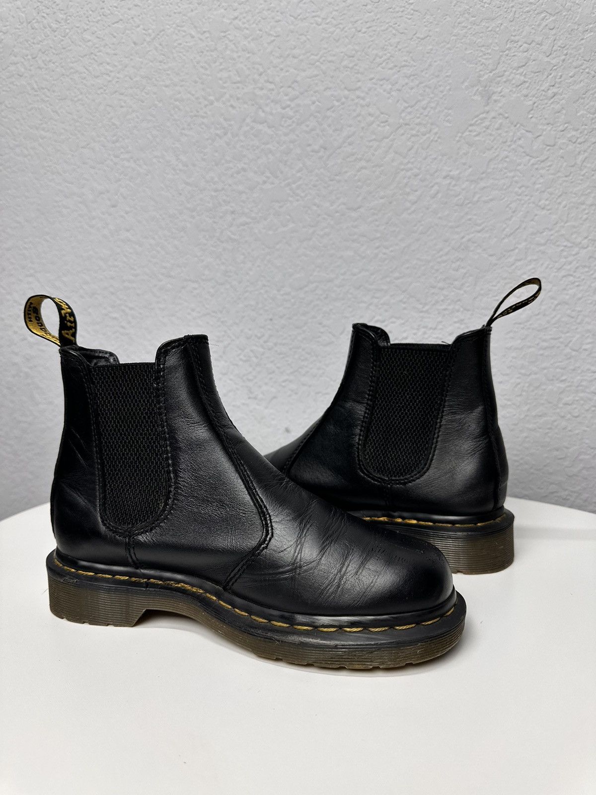 Dr. Martens Vintage Leather Boots Dr. Martins Hight Guidi AS 98 Italy Size US 6 / IT 36 - 7 Thumbnail
