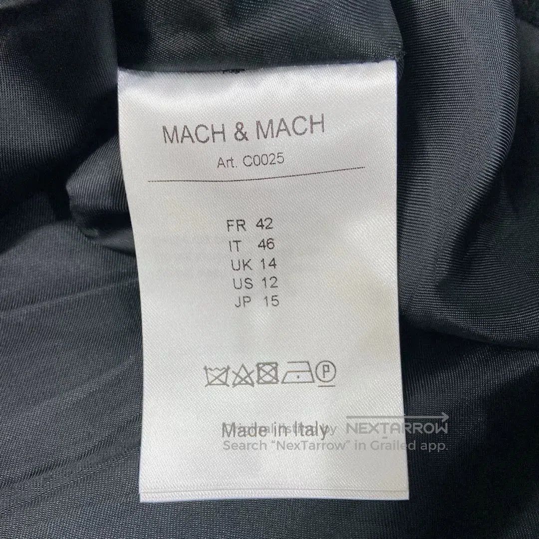 MACH & MACH Mach&Mach Black Ruffled Skirt. Size 41" - 7 Thumbnail