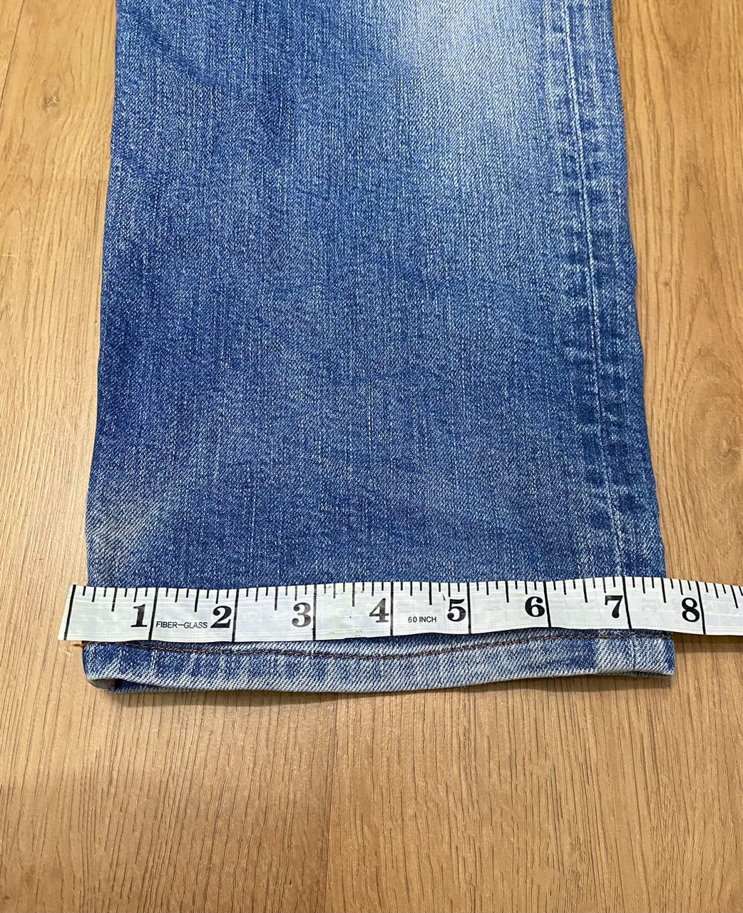 Japanese Brand Vintage Lupo Di Mare Sina Cova Patch Work Distress Denim Size US 36 / EU 52 - 5 Thumbnail
