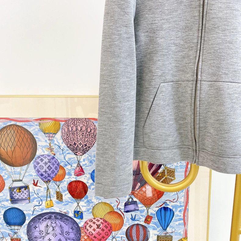 Valentino Valentino Grey hooded sweatshirt Size S / US 4 / IT 40 - 4 Thumbnail
