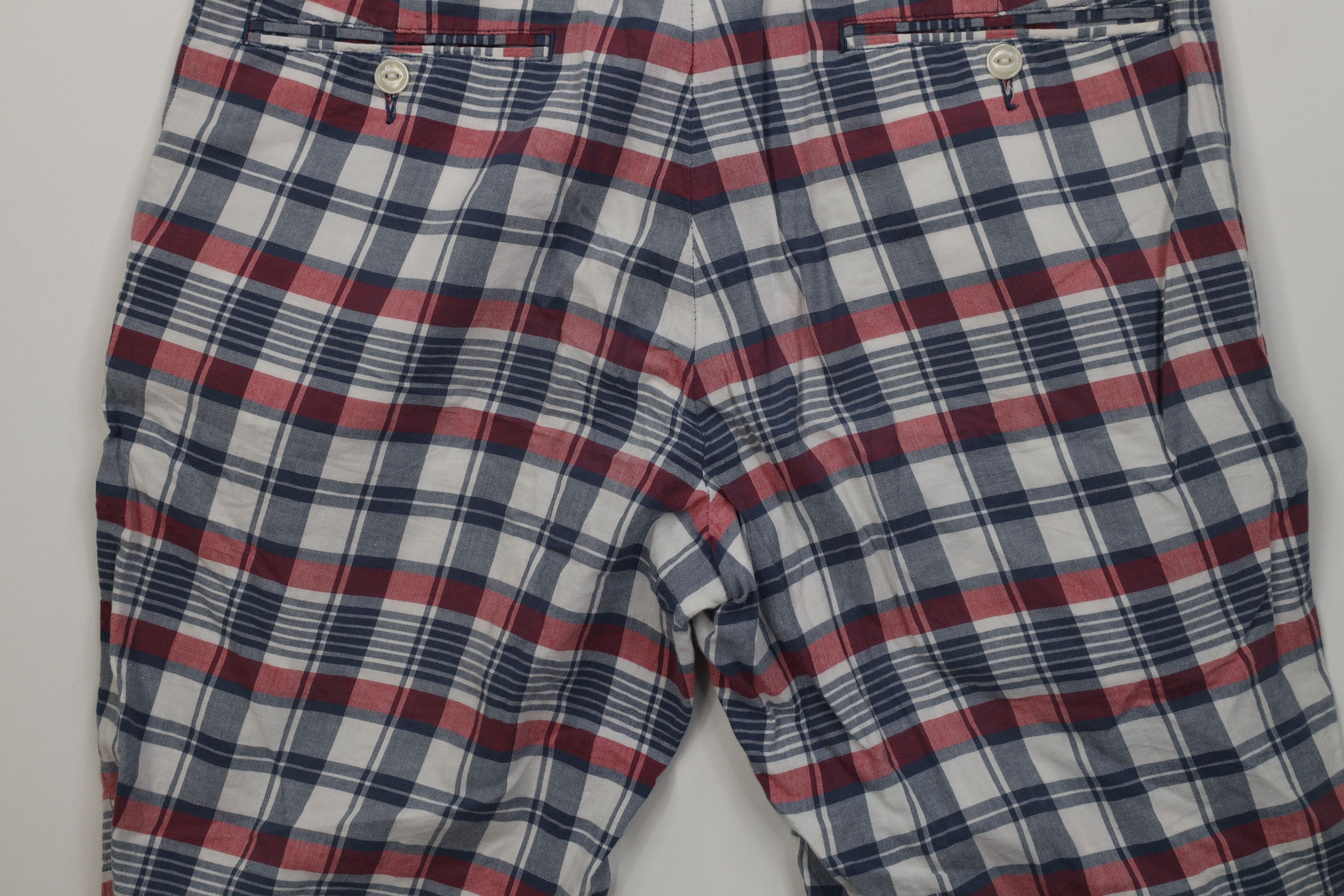 Ralph Lauren Vintage 90s Ralph Lauren Plaid Golf Chino Shorts Cotton Size US 32 / EU 48 - 11 Thumbnail