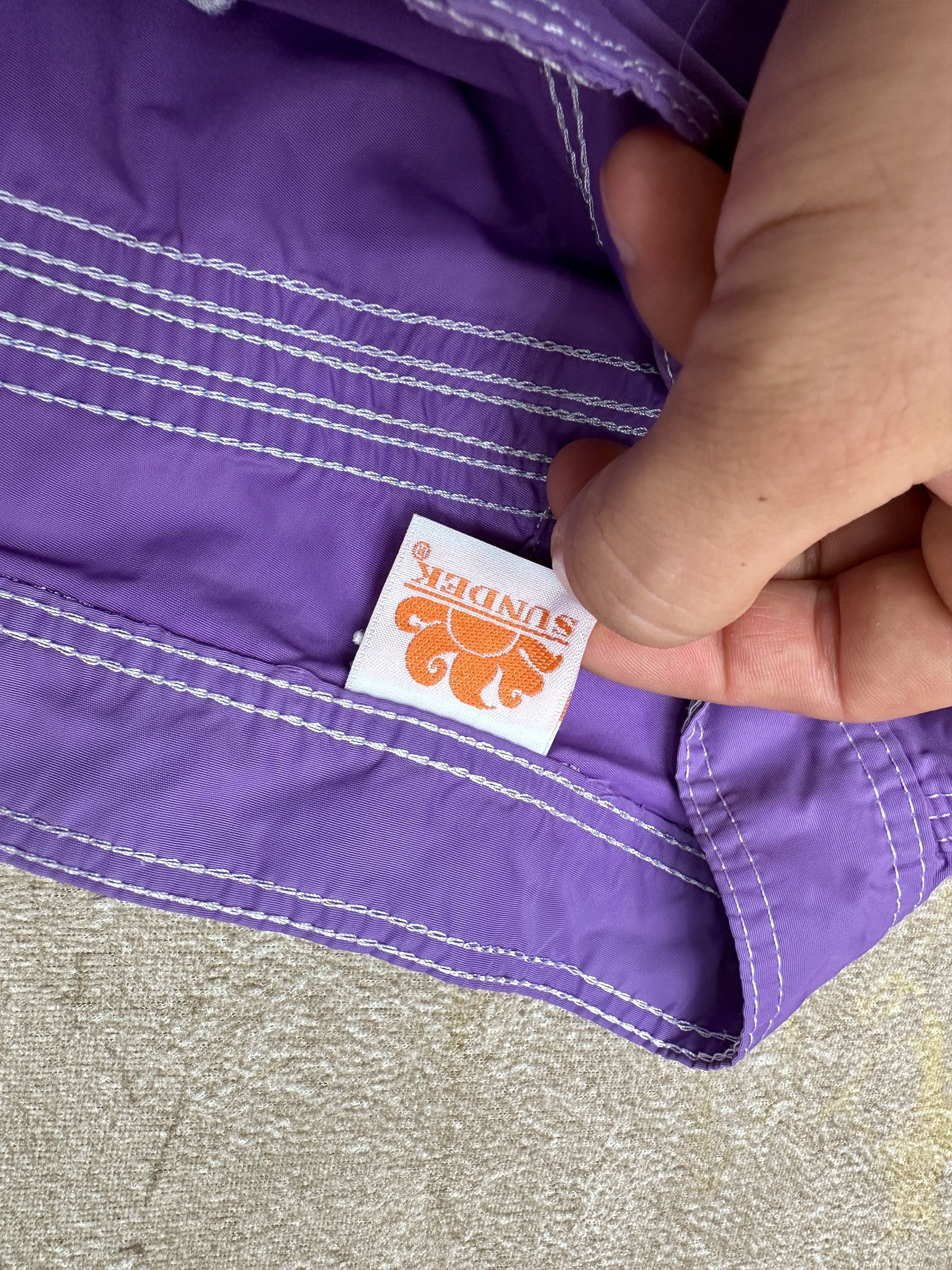 Sundek Sundek 33 Beach Board Shorts Trunks Bath Suit Size 33 S Size US 33 - 17 Thumbnail