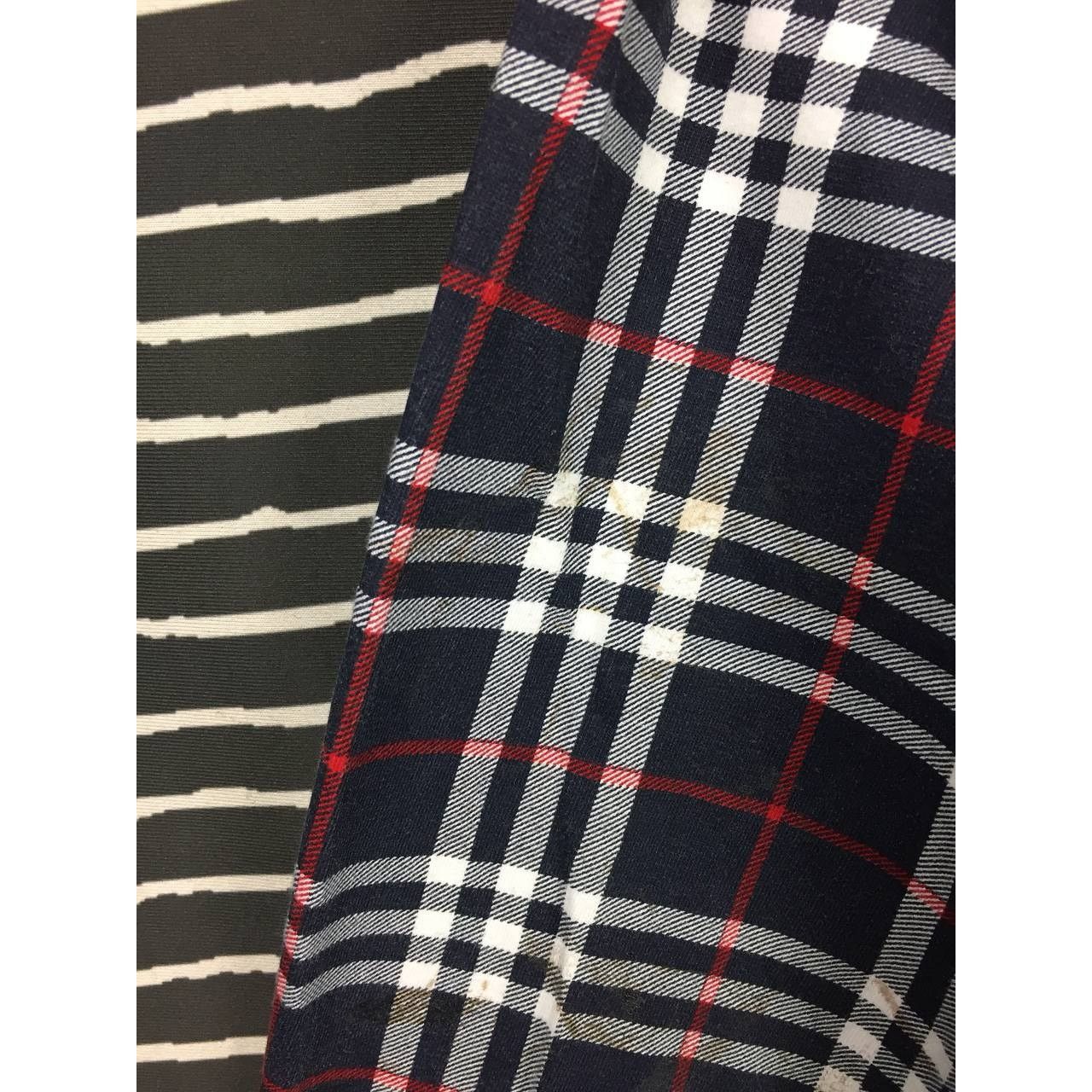 Burberry Vtg Burberry London Nova Check Longsleeve Polo Tee Size US L / EU 52-54 / 3 - 13 Thumbnail