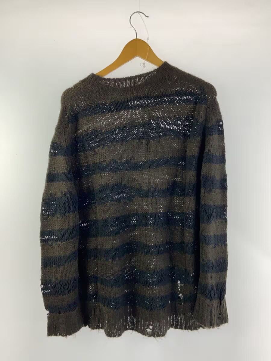 Acne Studios Distressed Striped Knit Sweater Size US S / EU 44-46 / 1 - 2 Thumbnail
