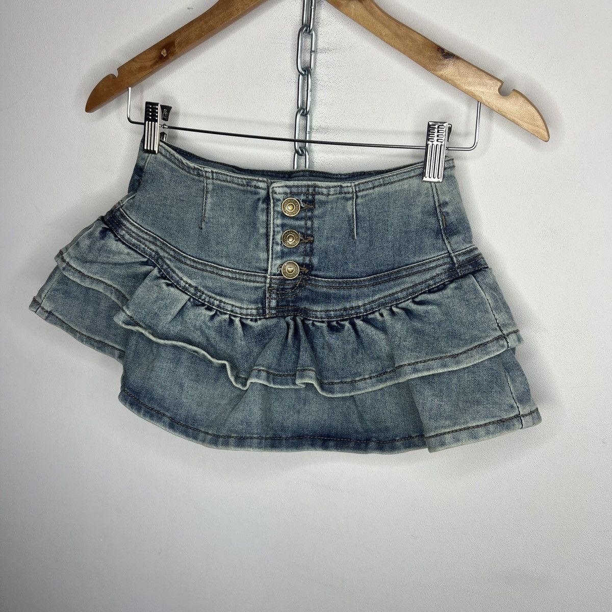 Miss Sixty Miss Sixty Style Vintage Mini Skirt Size 26" / US 2 / IT 38 - 2 Thumbnail