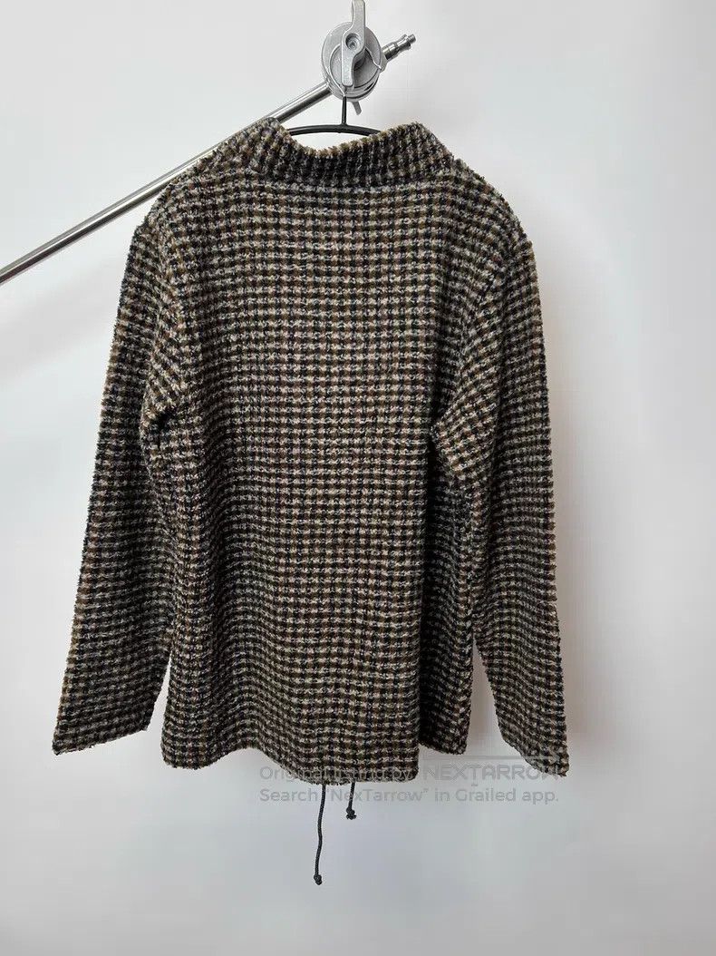 Issey Miyake Issey Miyake Houndstooth Fleece Drawstring Stand Collar Ja Size US M / EU 48-50 / 2 - 6 Thumbnail
