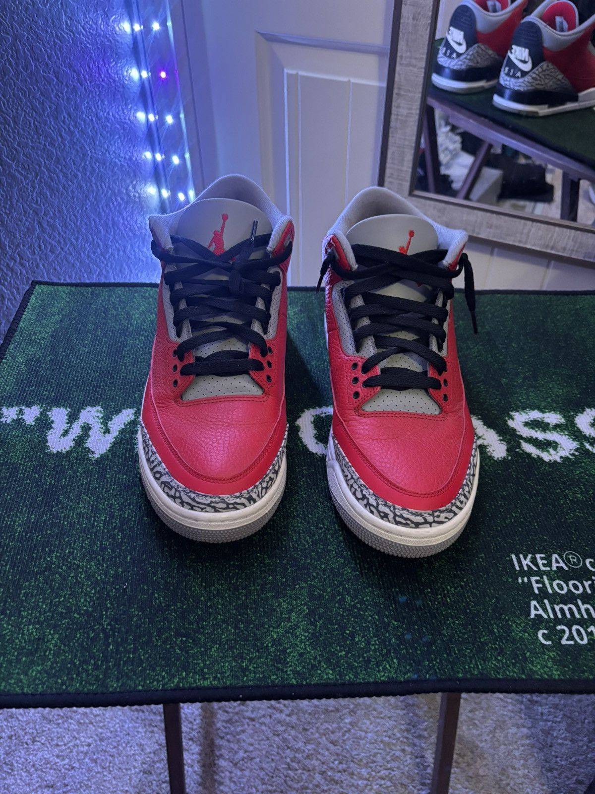 Jordan Brand Jordan 3 “GYM RED” Size US 11 / EU 44 - 5 Thumbnail