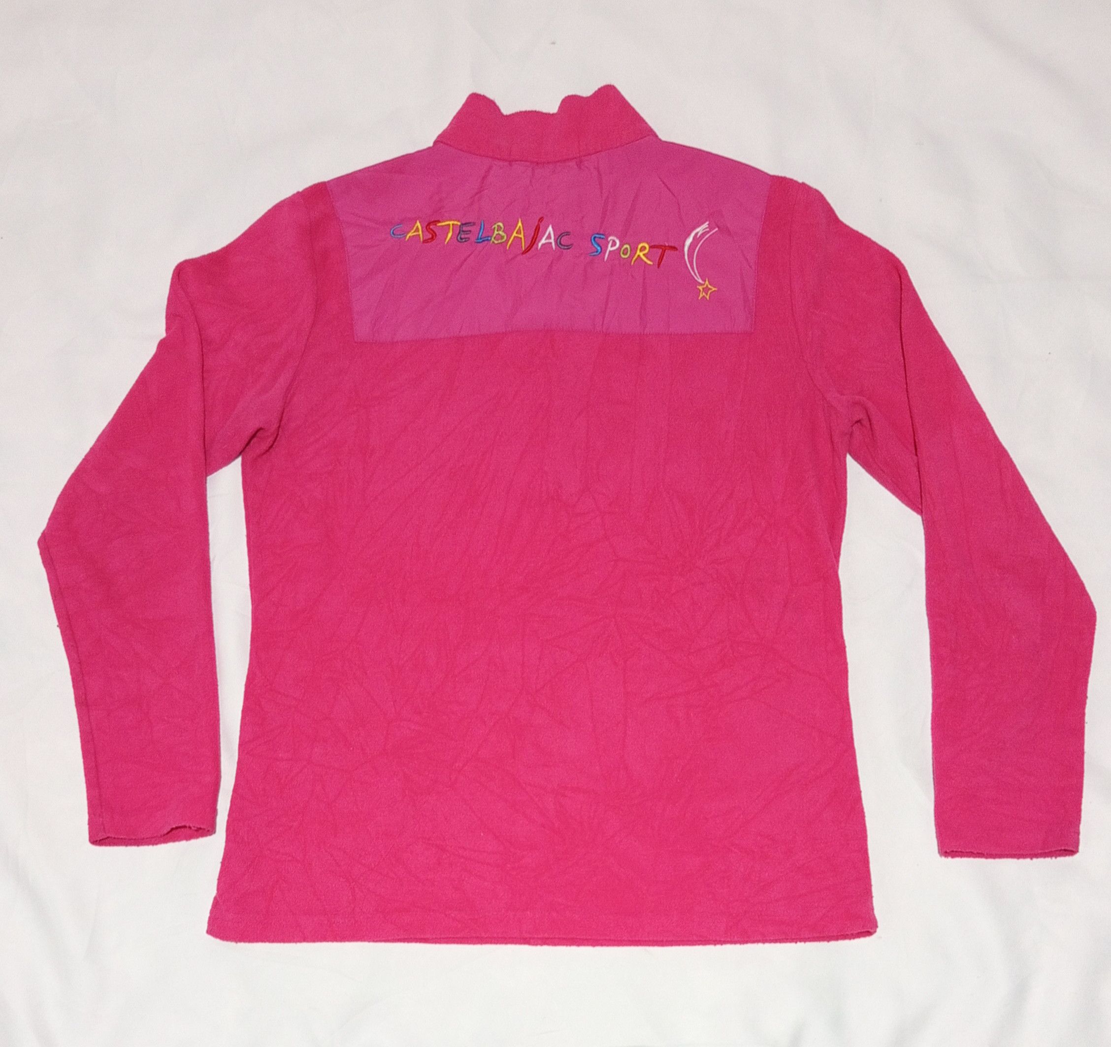 Jean Charles De Castelbajac Jean Charles De Castelbajac Sport Pink Fleece Jacket Size XS / US 0-2 / IT 36-38 - 2 Thumbnail