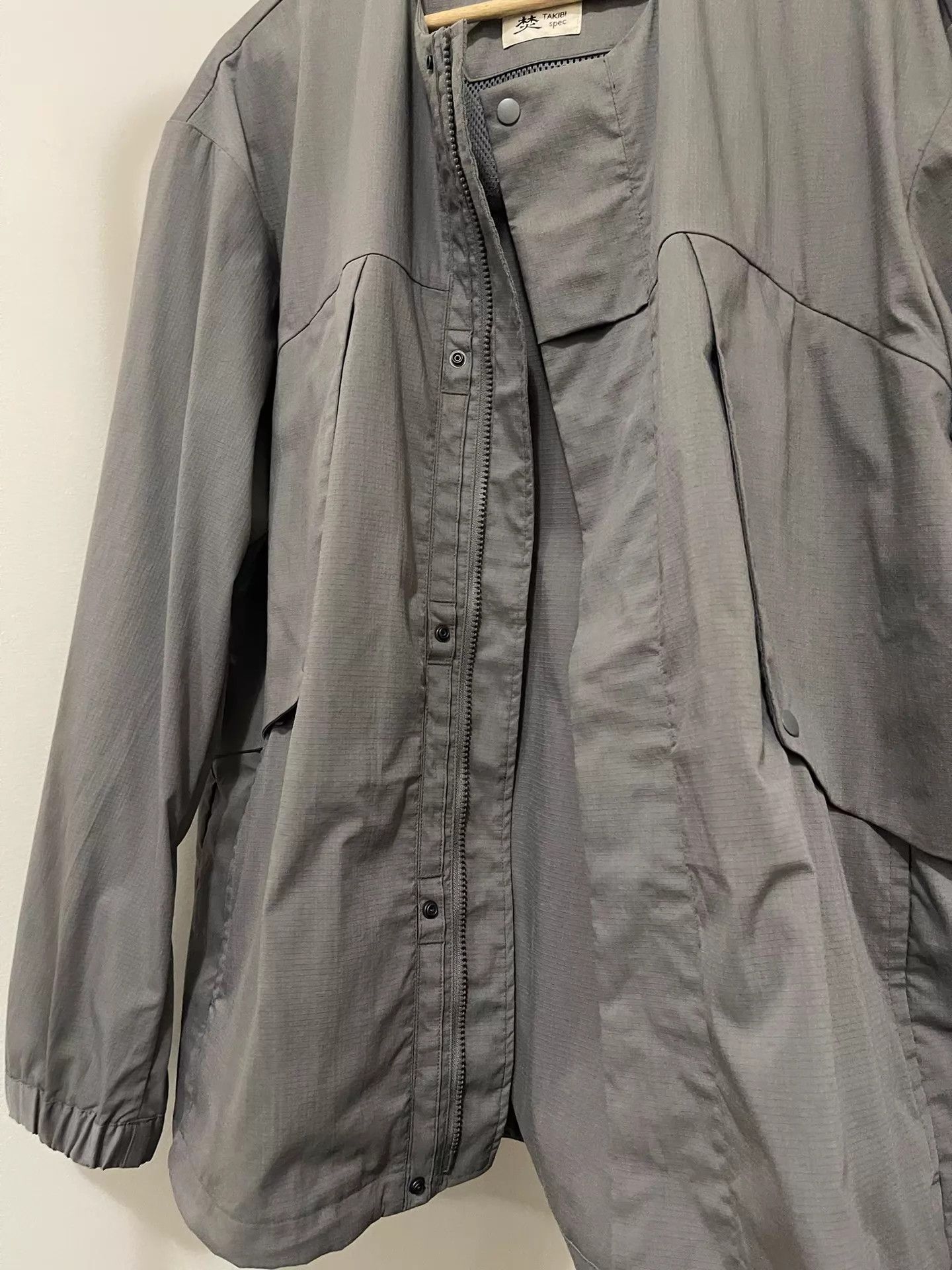 Snow Peak Snow Peak TAKIBI Kimono FR Tear Resistant Gray XL Jacket Size US XL / EU 56 / 4 - 5 Thumbnail