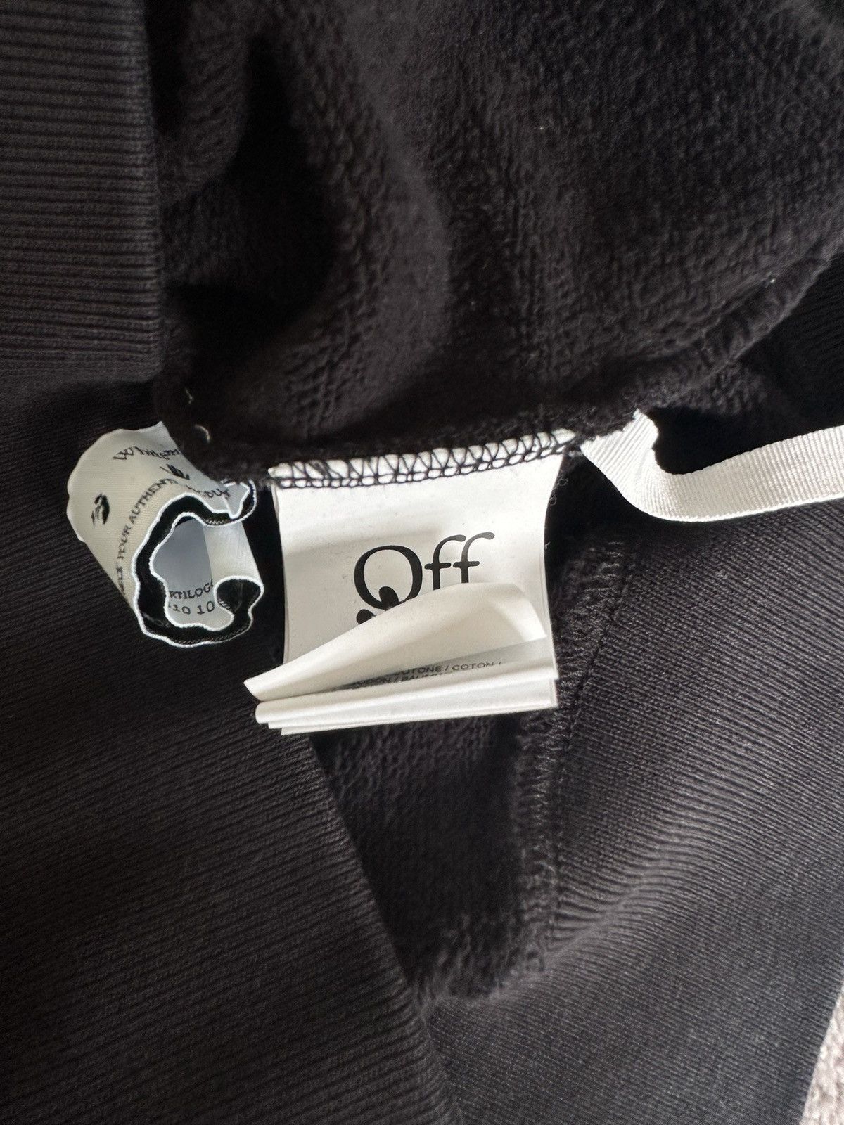 Off-White Off White Diagonal Tab Crew-Neck Sweatshirt - US Mens Small Size US S / EU 44-46 / 1 - 7 Thumbnail