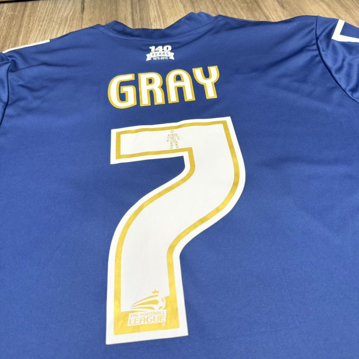 Sports Specialties Birmingham City 15/16 140 years home shirt #7 Gray Size US S / EU 44-46 / 1 - 8 Thumbnail