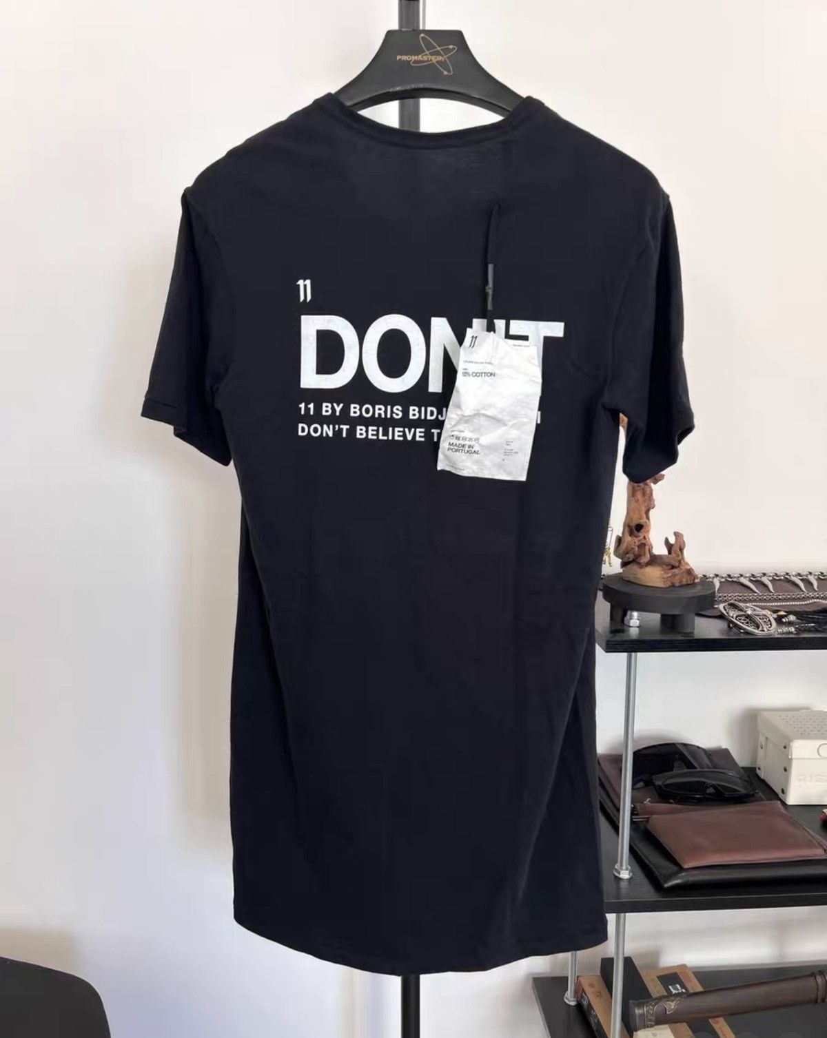11 By Boris Bidjan Saberi Boris Bidjan Saberi 11ByBBS Heavyweight Cotton T-Shirt Size US S / EU 44-46 / 1 - 1 Thumbnail