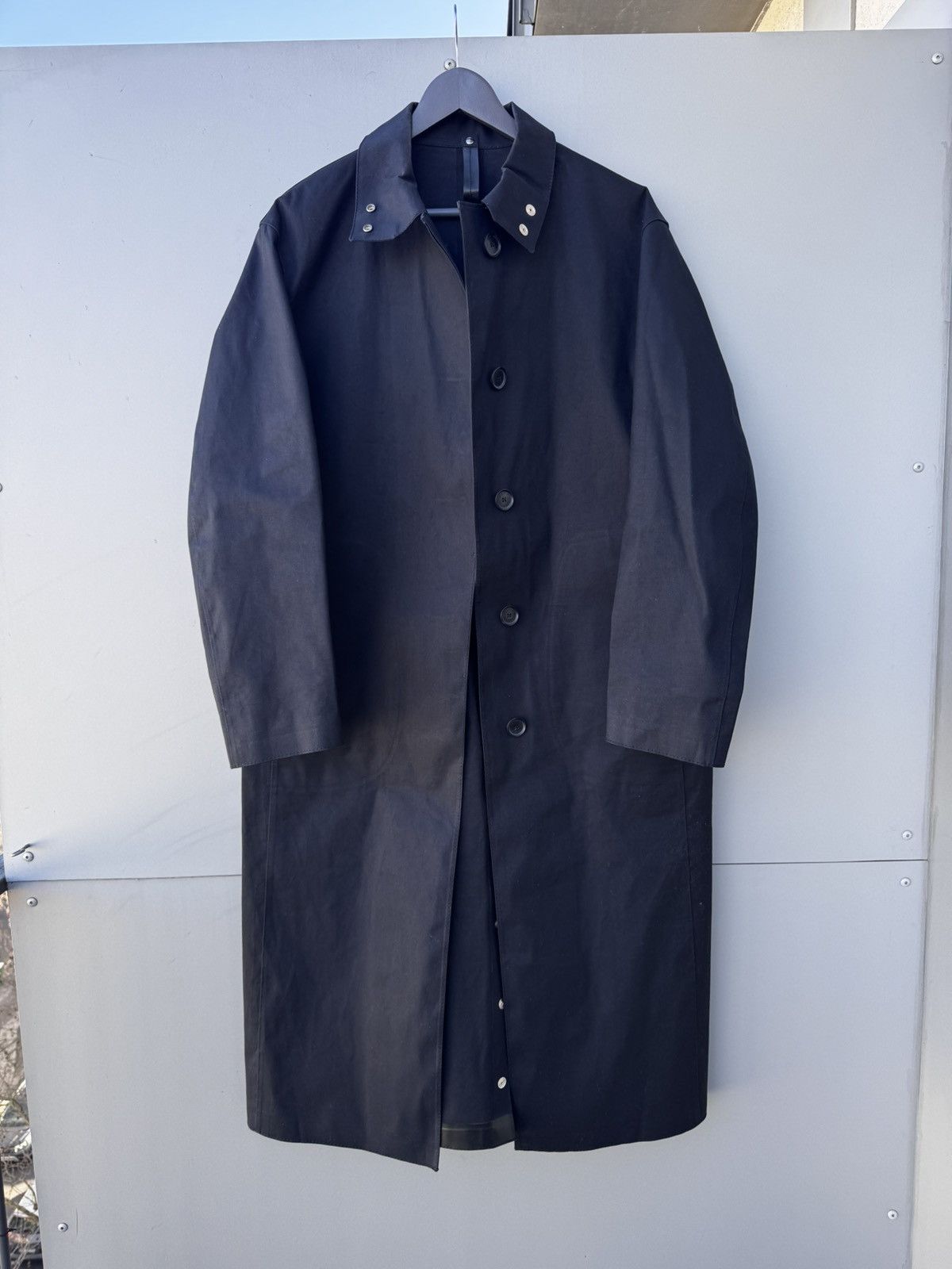 1017 ALYX 9SM × Mackintosh Alyx Studio x Mackintosh Long Raincoat – Designer Outerwear Size L / US 10 / IT 46 - 6 Thumbnail
