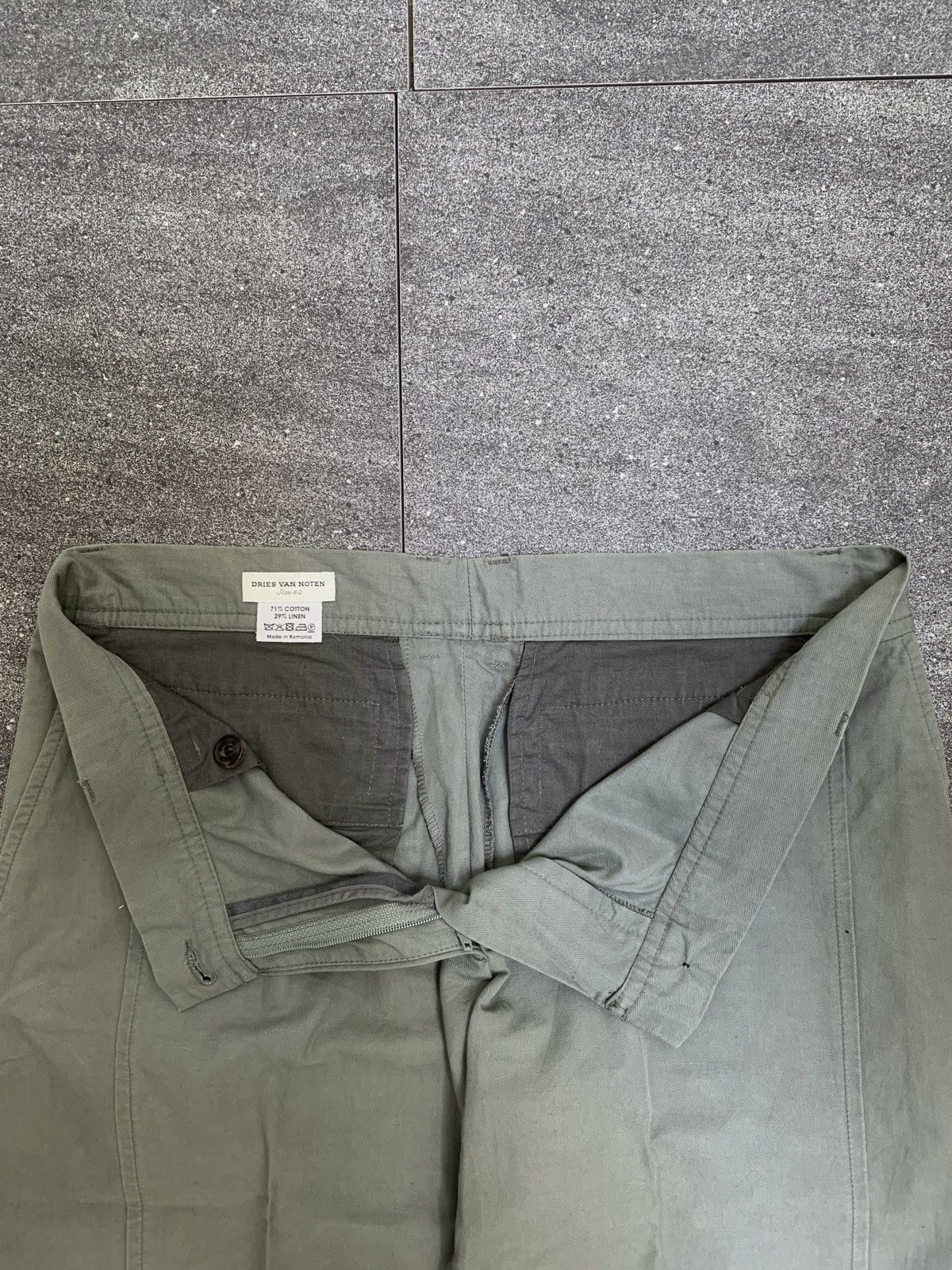 Dries Van Noten Linen Blend Trousers Size US 31 - 3 Thumbnail