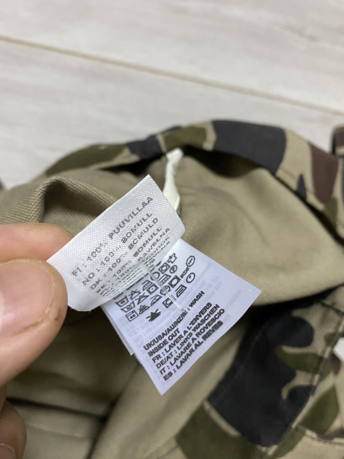 Carhartt Carhartt NEW camouflage simple tote bag shopper Size ONE SIZE - 8 Thumbnail