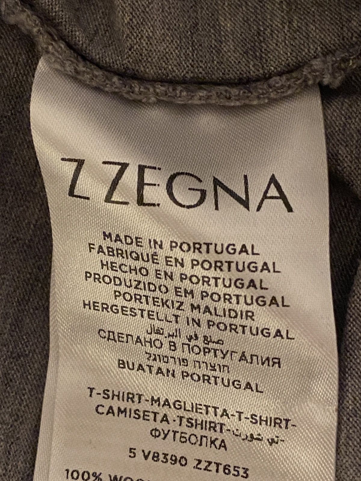 Z Zegna Z Zegna Tech Merino Tshirt Size US XXL / EU 58 / 5 - 3 Thumbnail