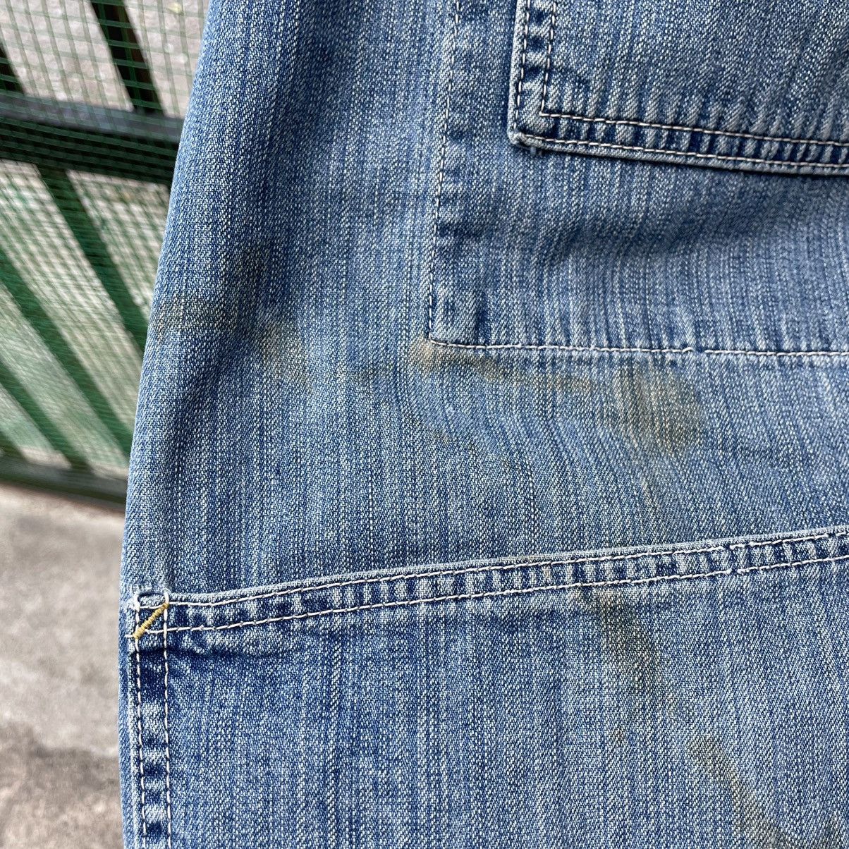 Edwin 🔥Vintage 1997 Edwin Stone Washed Workwear Chore Denim Jacket Size US M / EU 48-50 / 2 - 13 Thumbnail