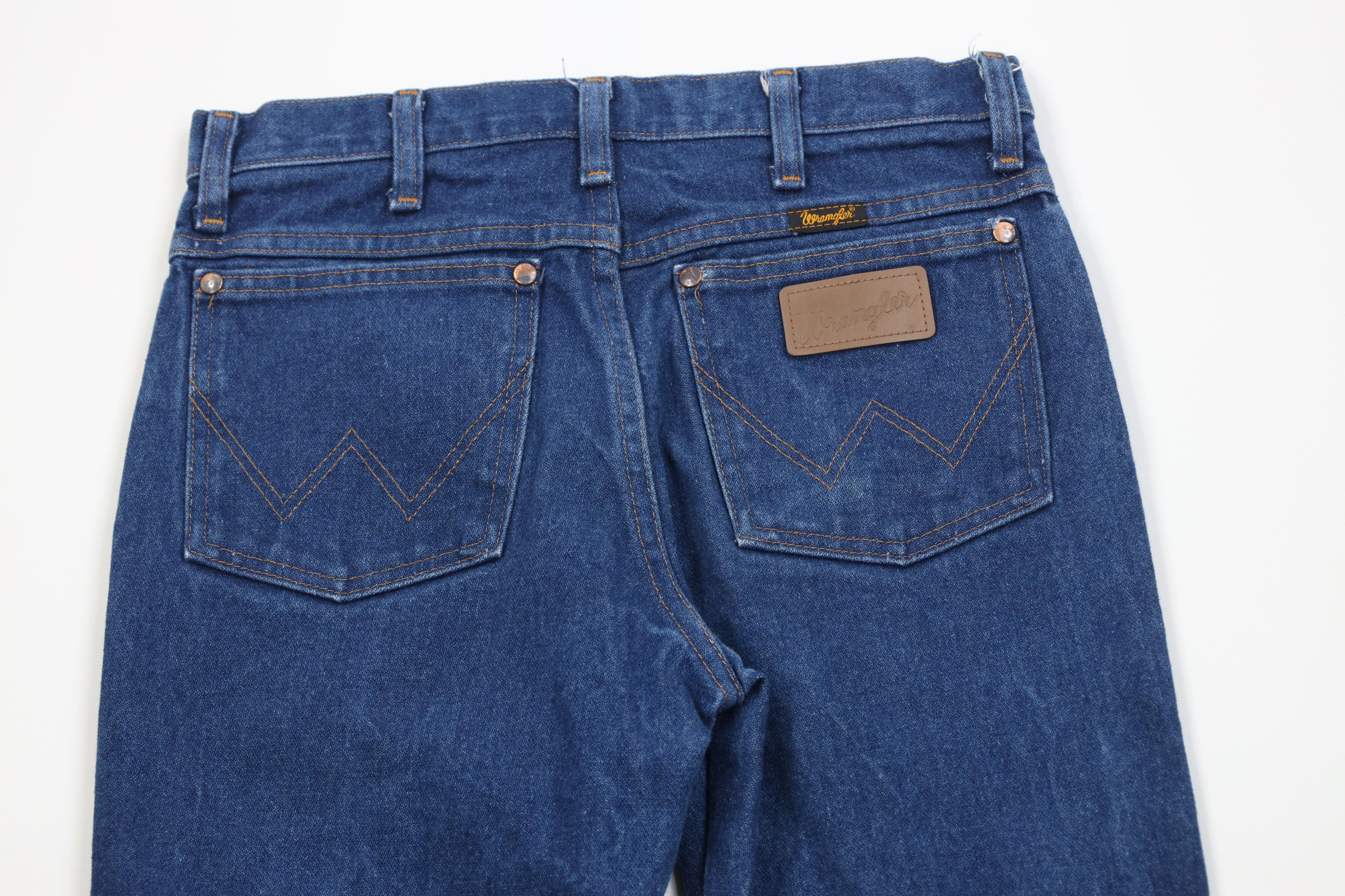 Wrangler Vintage 90s Wrangler Cowboy Straight Leg Denim Jeans Blue Size US 29 - 9 Thumbnail