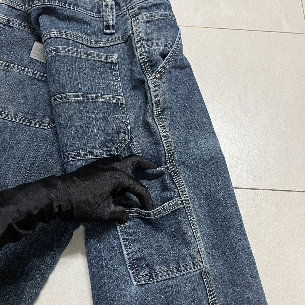 Lee × Vintage Vintage Lee Dungarees Carpenter Jeans Size US 31 - 3 Thumbnail