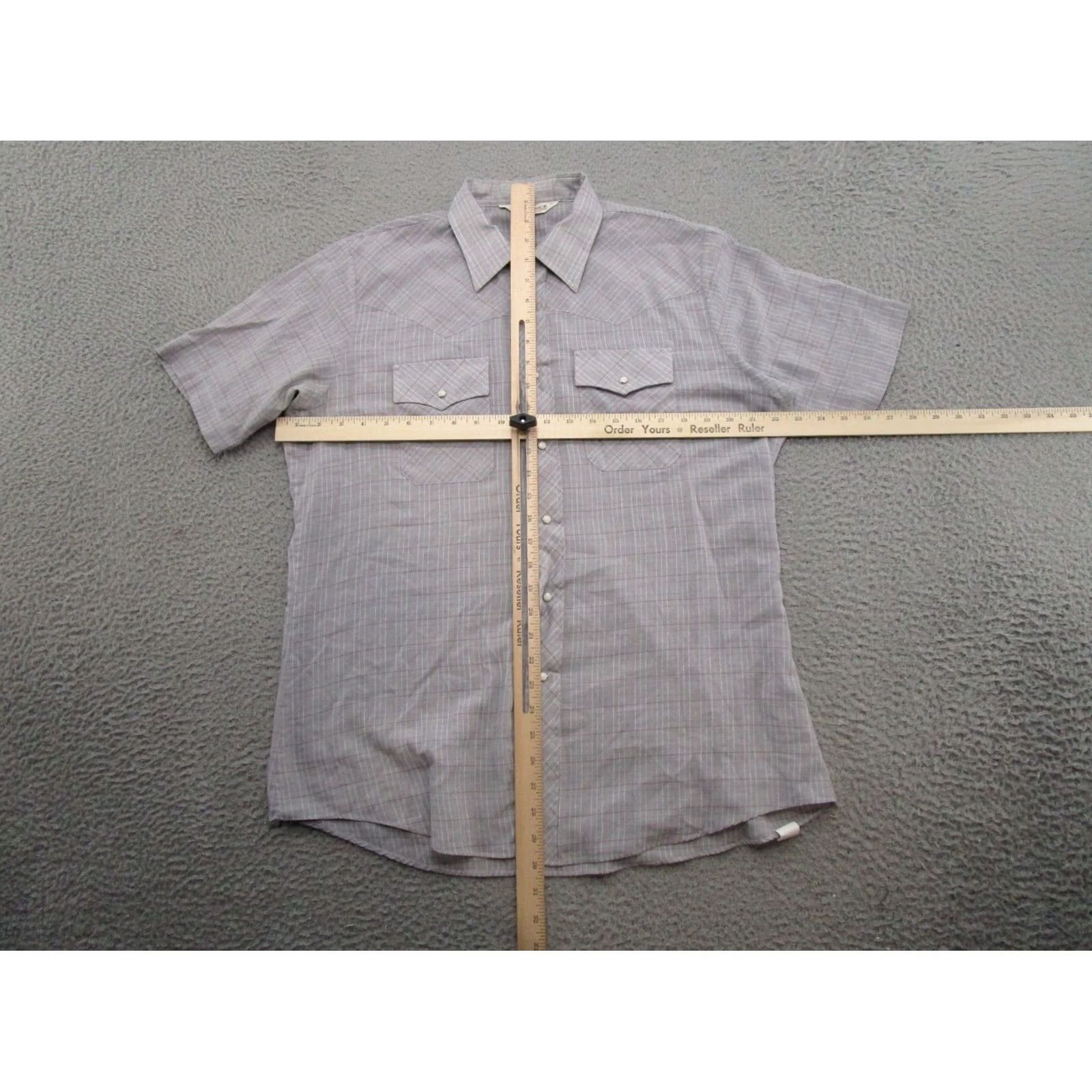 Vintage VINTAGE Sundance Career Club Pearl Snap Short Sleeve Shirt L Blue Cowboy USA Mens Size US L / EU 52-54 / 3 - 5 Thumbnail