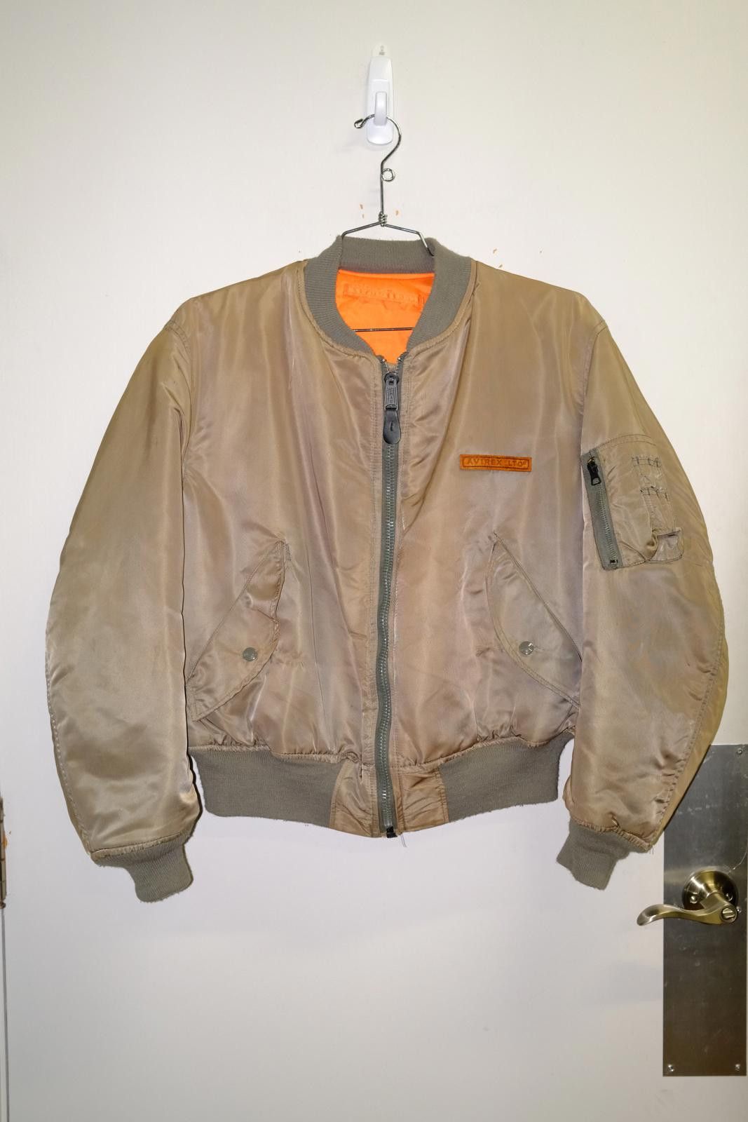Avirex 68' Avirex VF-117 Privateers MA-1 Flight Jacket Size L / US 10 / IT 46 - 1 Thumbnail