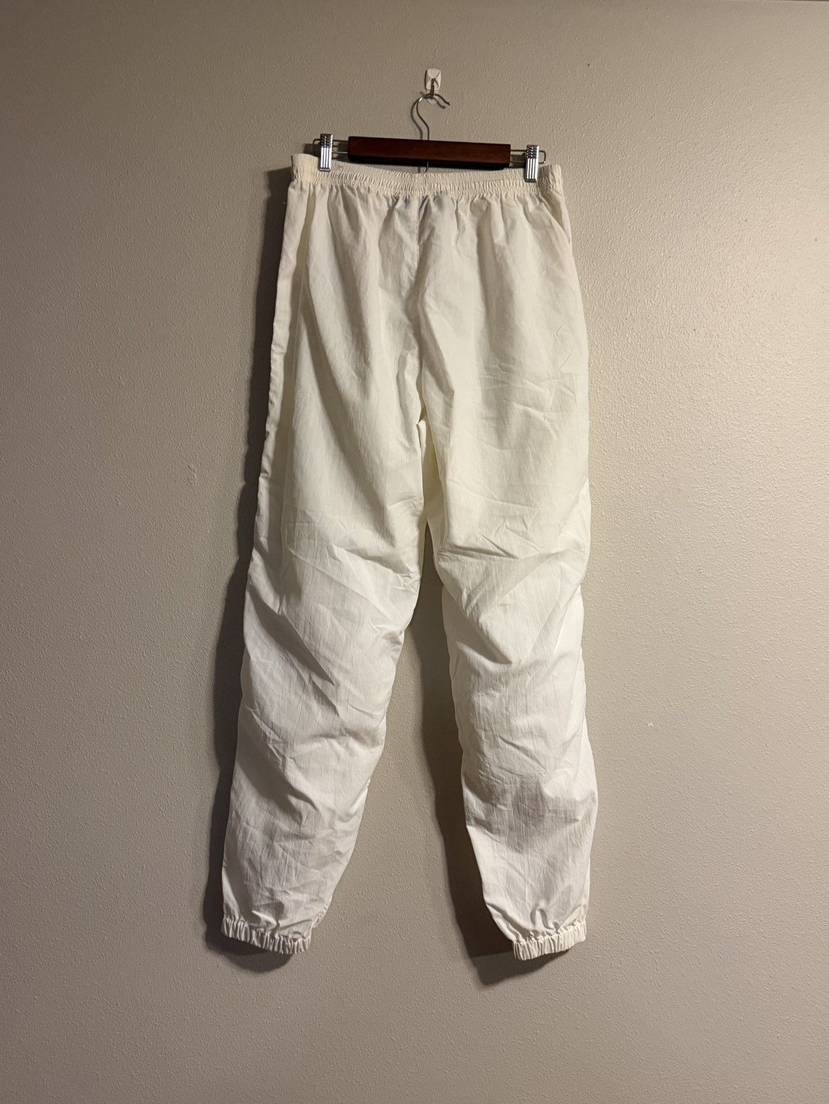 Polo Ralph Lauren vtg 90s made in usa polo sport blank white nylon track pants Size US 32 / EU 48 - 2 Thumbnail