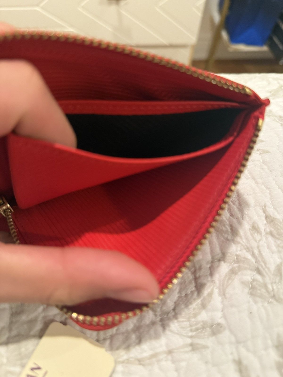 Comme des Garcons Red Comme Des Garçons zip up Wallet Size ONE SIZE - 4 Thumbnail
